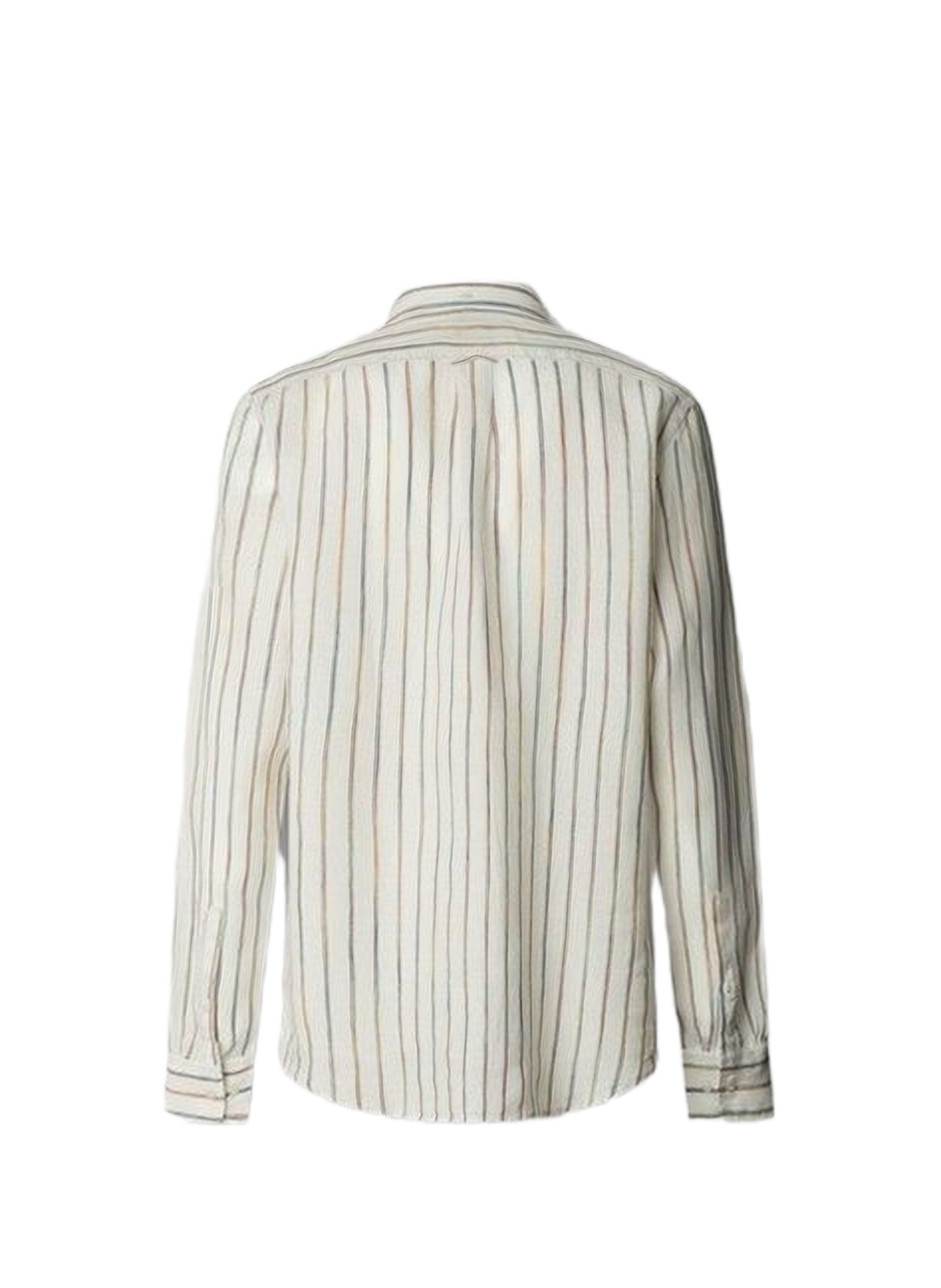 Striped linen shirt FACONNABLE White