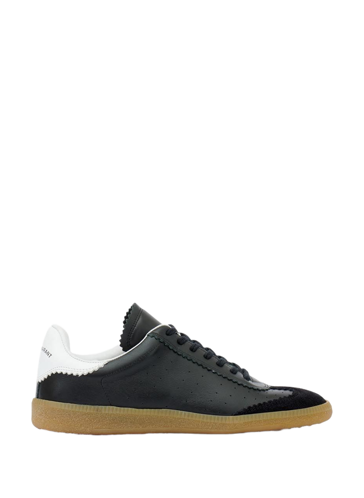 Niedrige Sneakers aus Leder ISABEL MARANT Schwarz