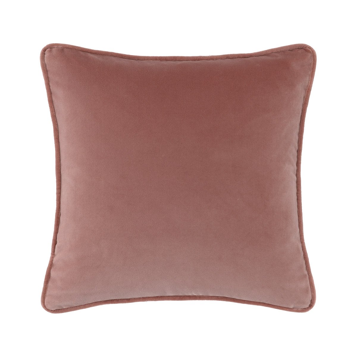 Housse de coussin en velours, divan YVES DELORME Marron