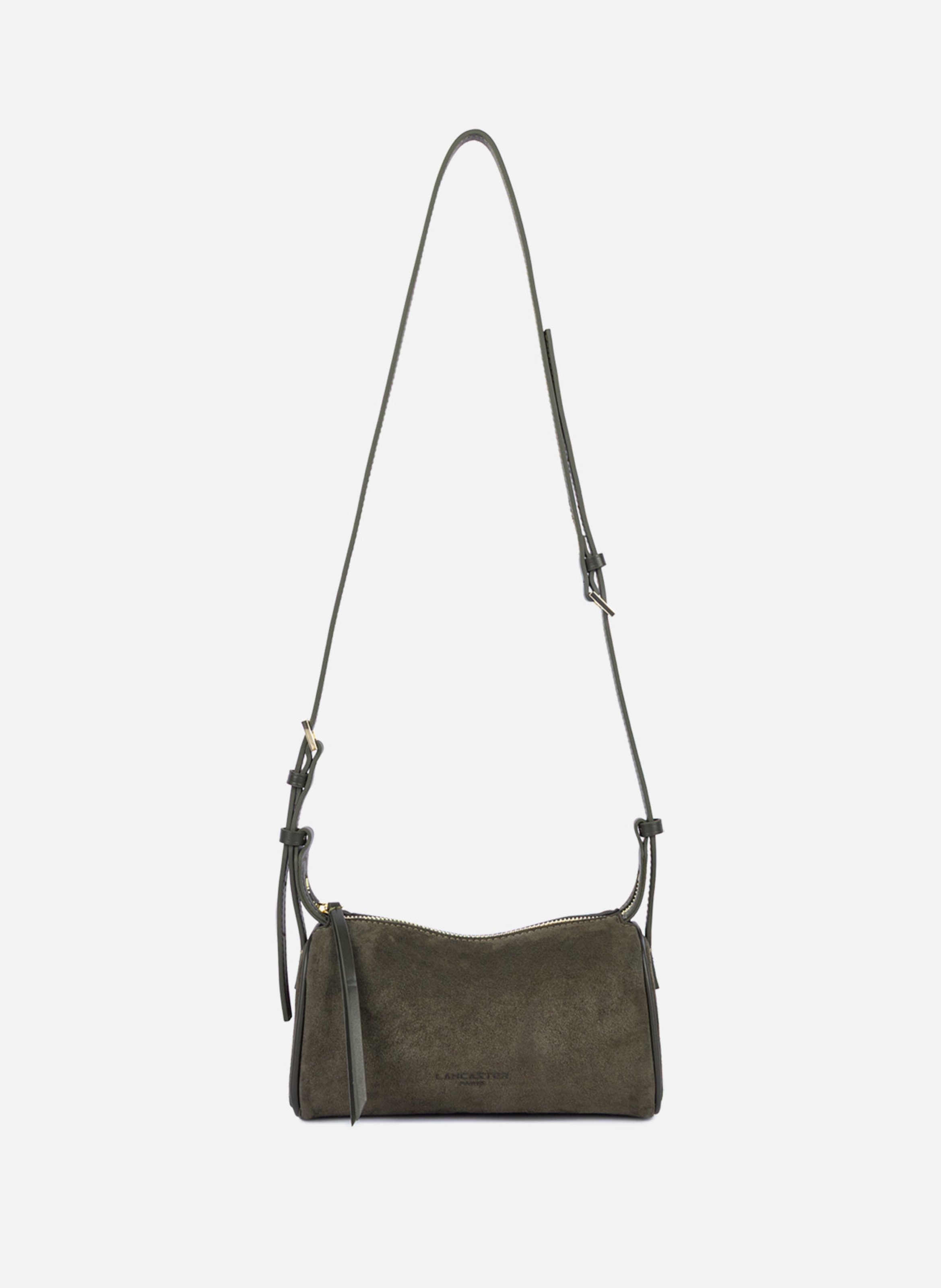 Petit sac rectangle - suède LANCASTER Kaki