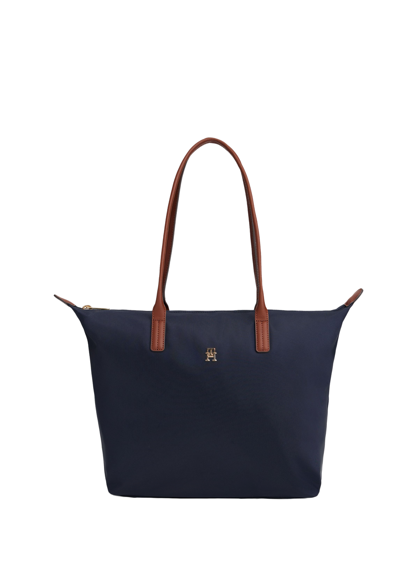 Einfarbige Schultertasche TOMMY HILFIGER Blau