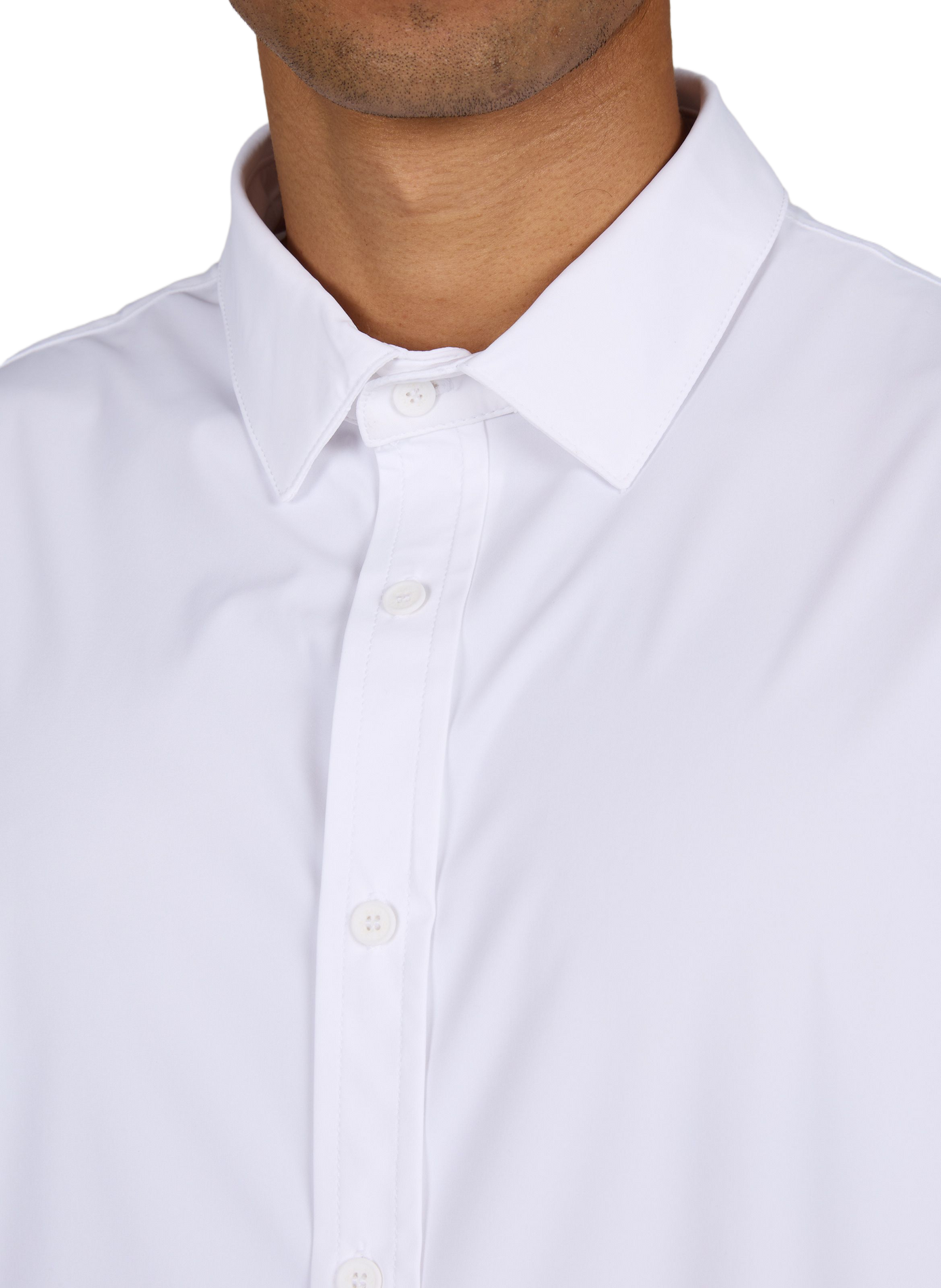 Straight blazer with print 1789 CALA White