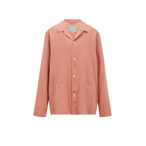 Chemise droite en tencel