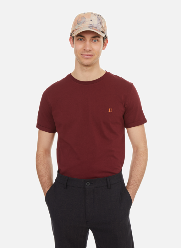 LES DEUX T-shirt en coton Rouge
