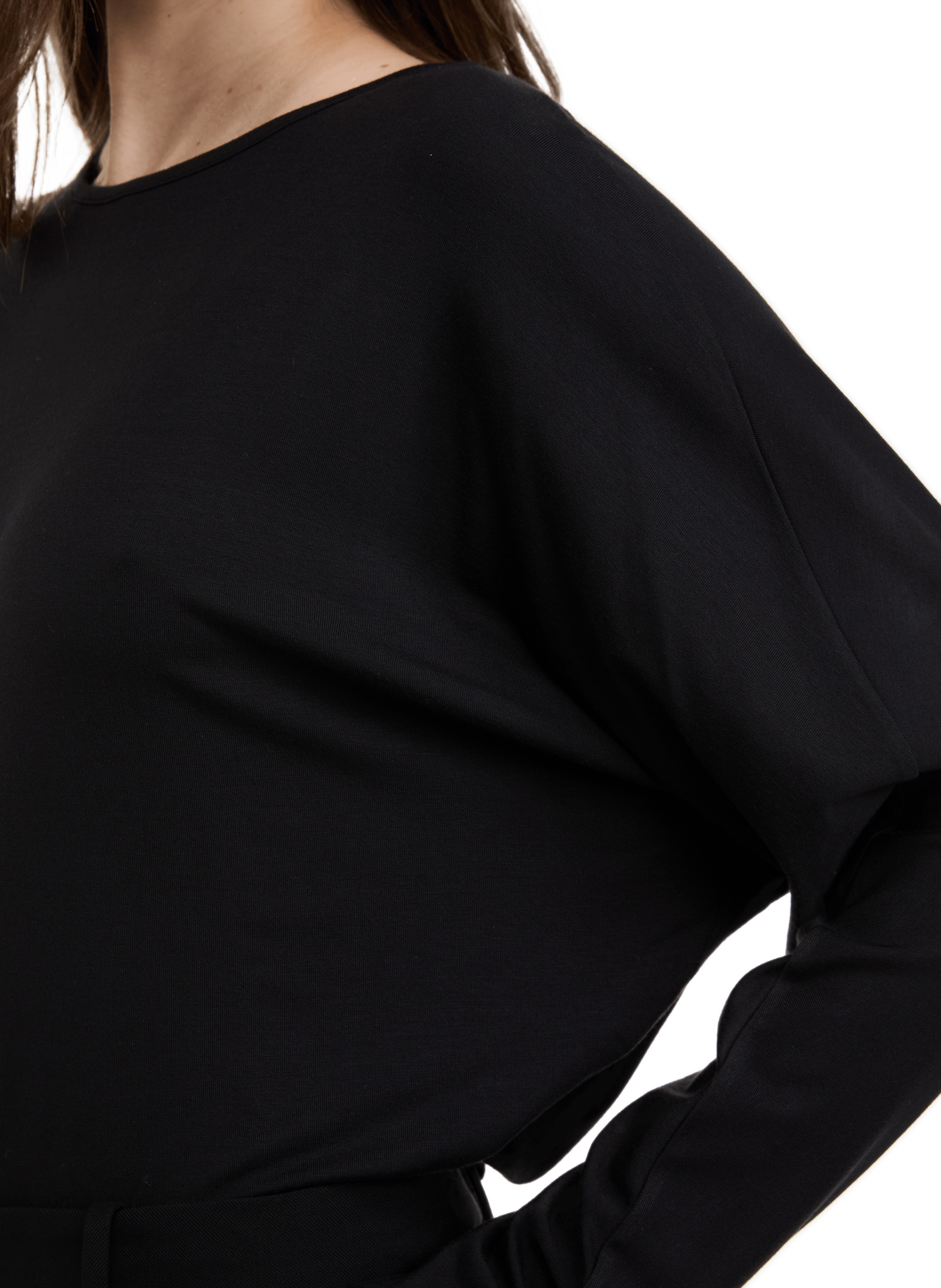 Sweatshirt haut de pyjama  CALVIN KLEIN Noir