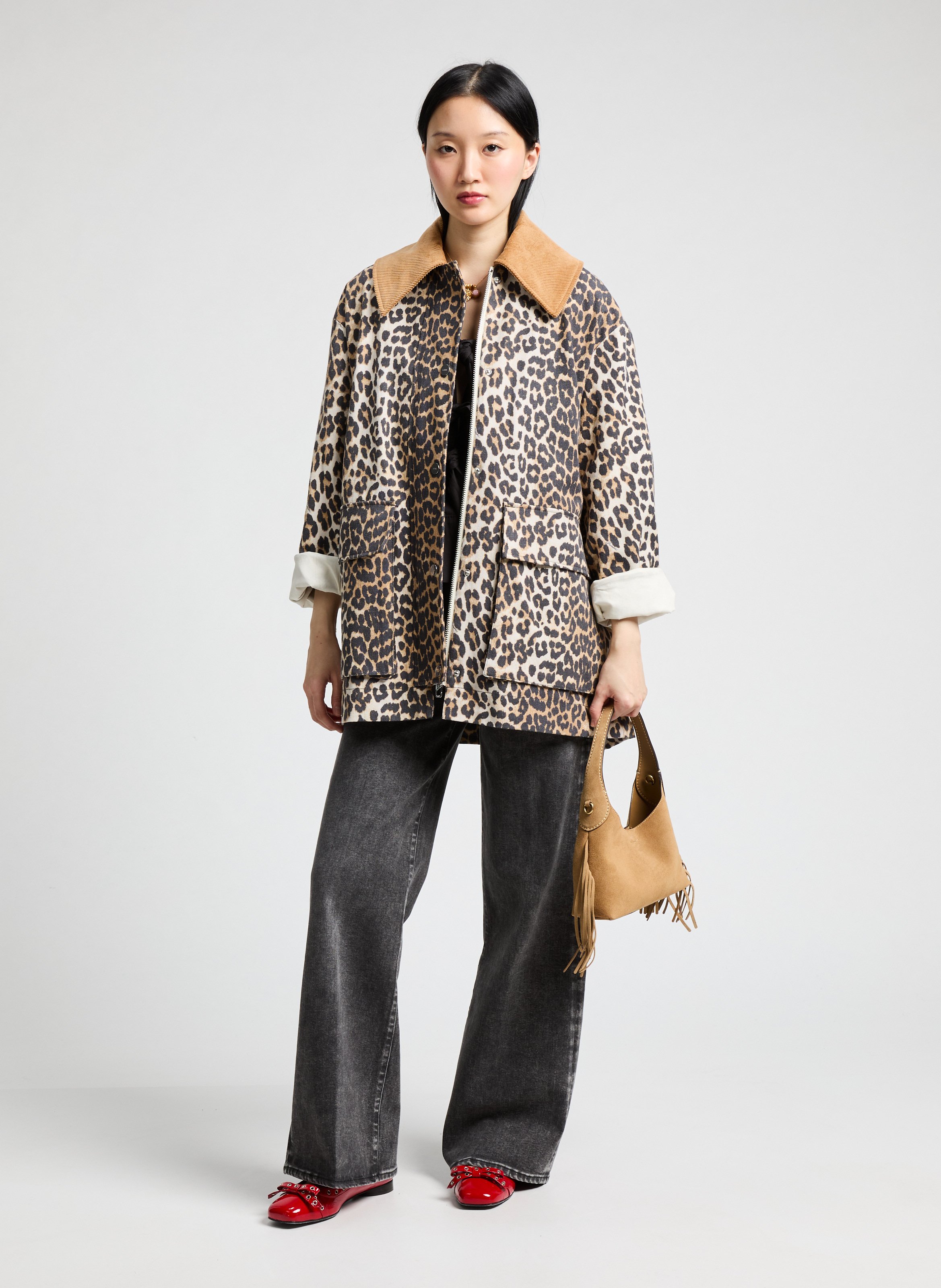 Veste imprimée Multicolore