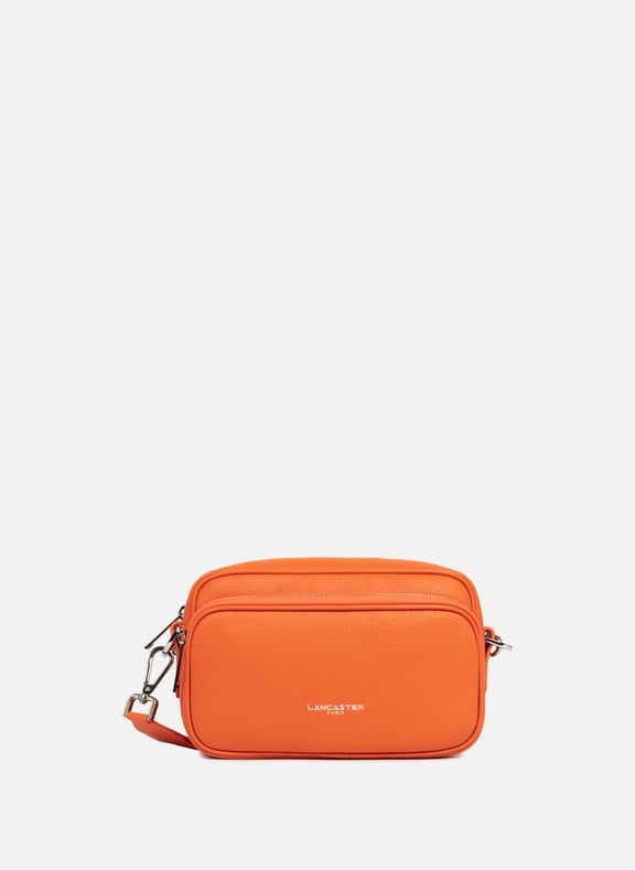Sac trotteur - milano ama Orange by LANCASTER LANCASTER Sac trotteur - milano ama Orange
