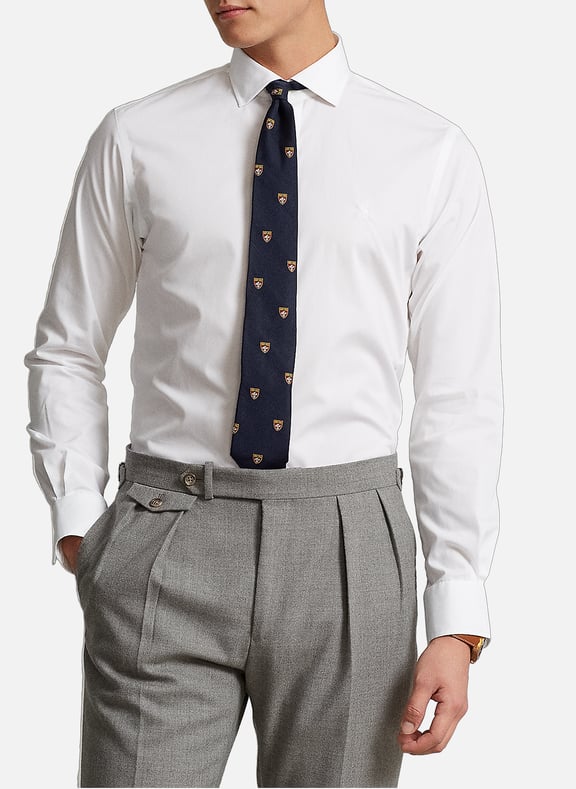 Chemise custom fit en coton Blanc by POLO RALPH LAUREN POLO RALPH LAUREN Chemise custom fit en coton Blanc