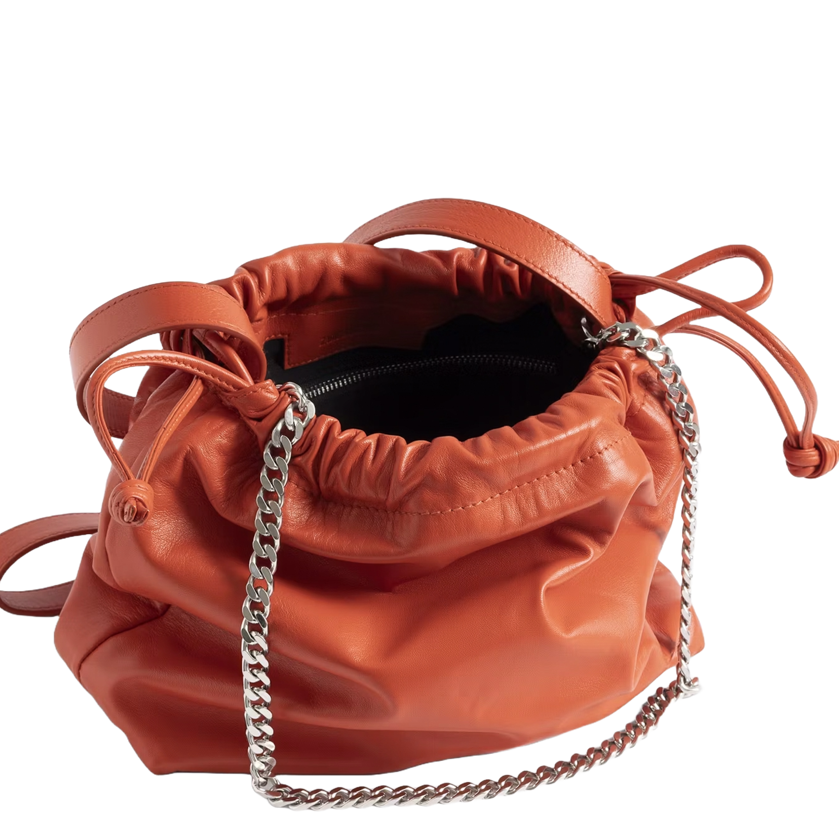 Sac bandoulière en cuir rock today ZADIG&VOLTAIRE Orange