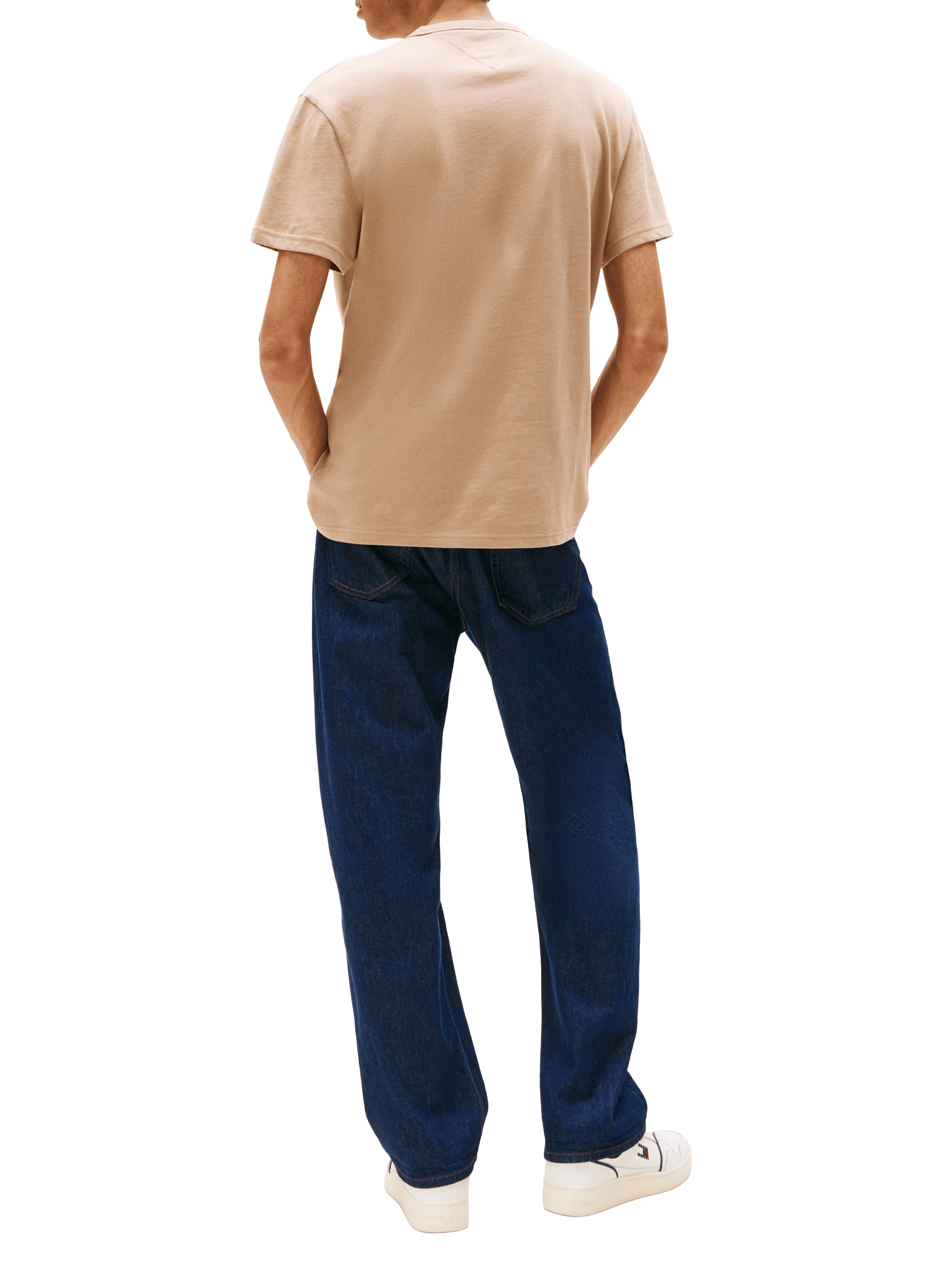 Classic Cotton T-Shirt TOMMY HILFIGER Brown