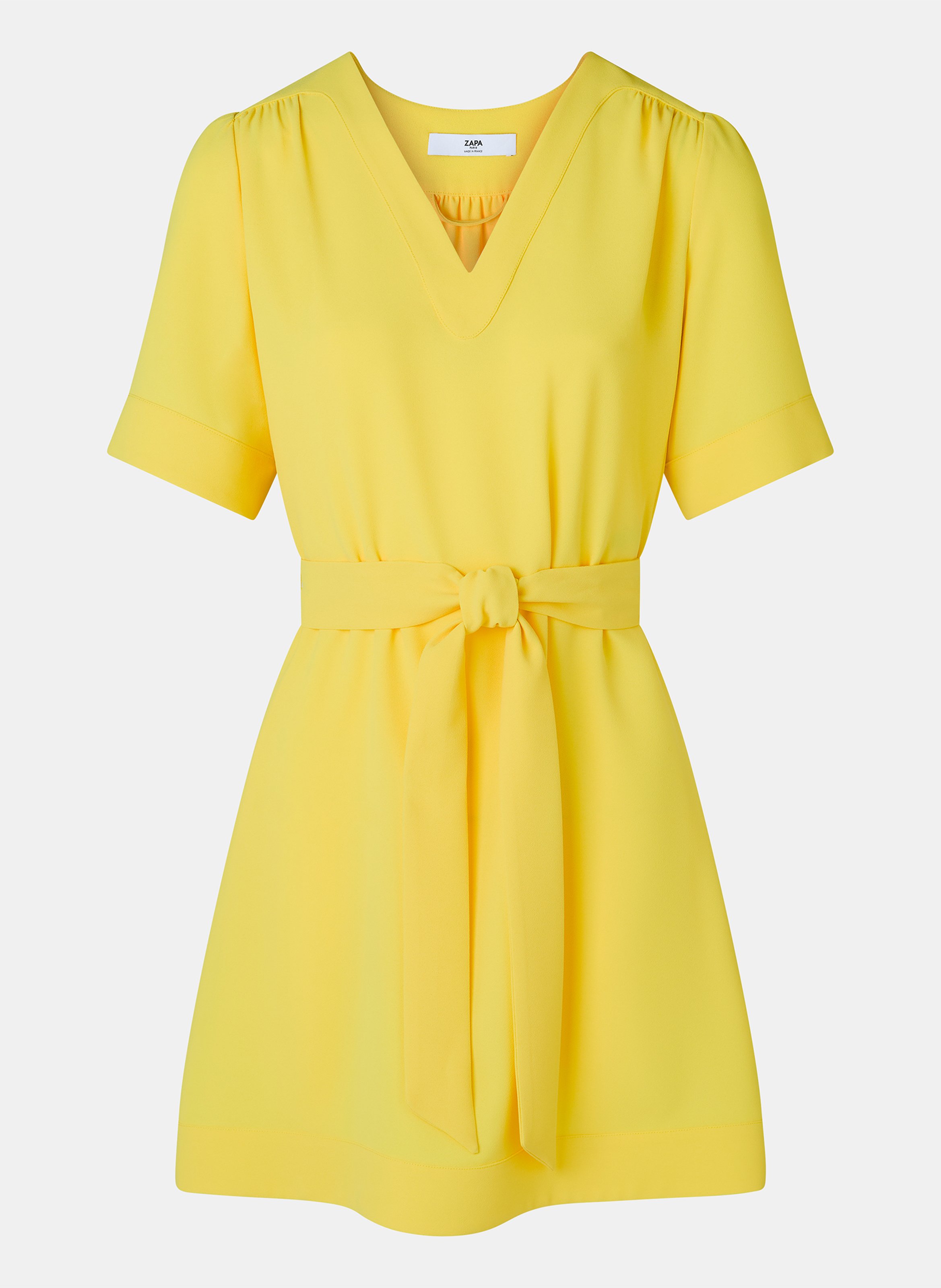 Robe  retie ZAPA Jaune