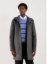 Manteau mi-long ample à capuche | Gris by COLMAR COLMAR Manteau mi-long ample à capuche | Gris