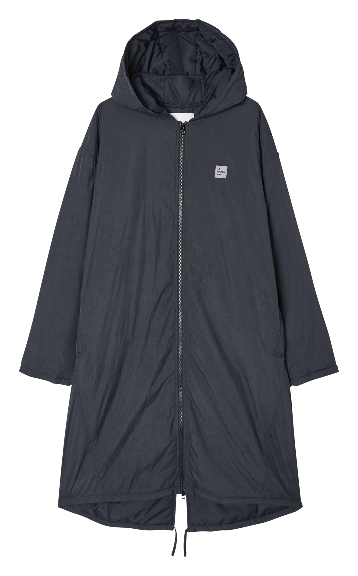 Parka col montant ample zotcity AMERICAN VINTAGE Noir