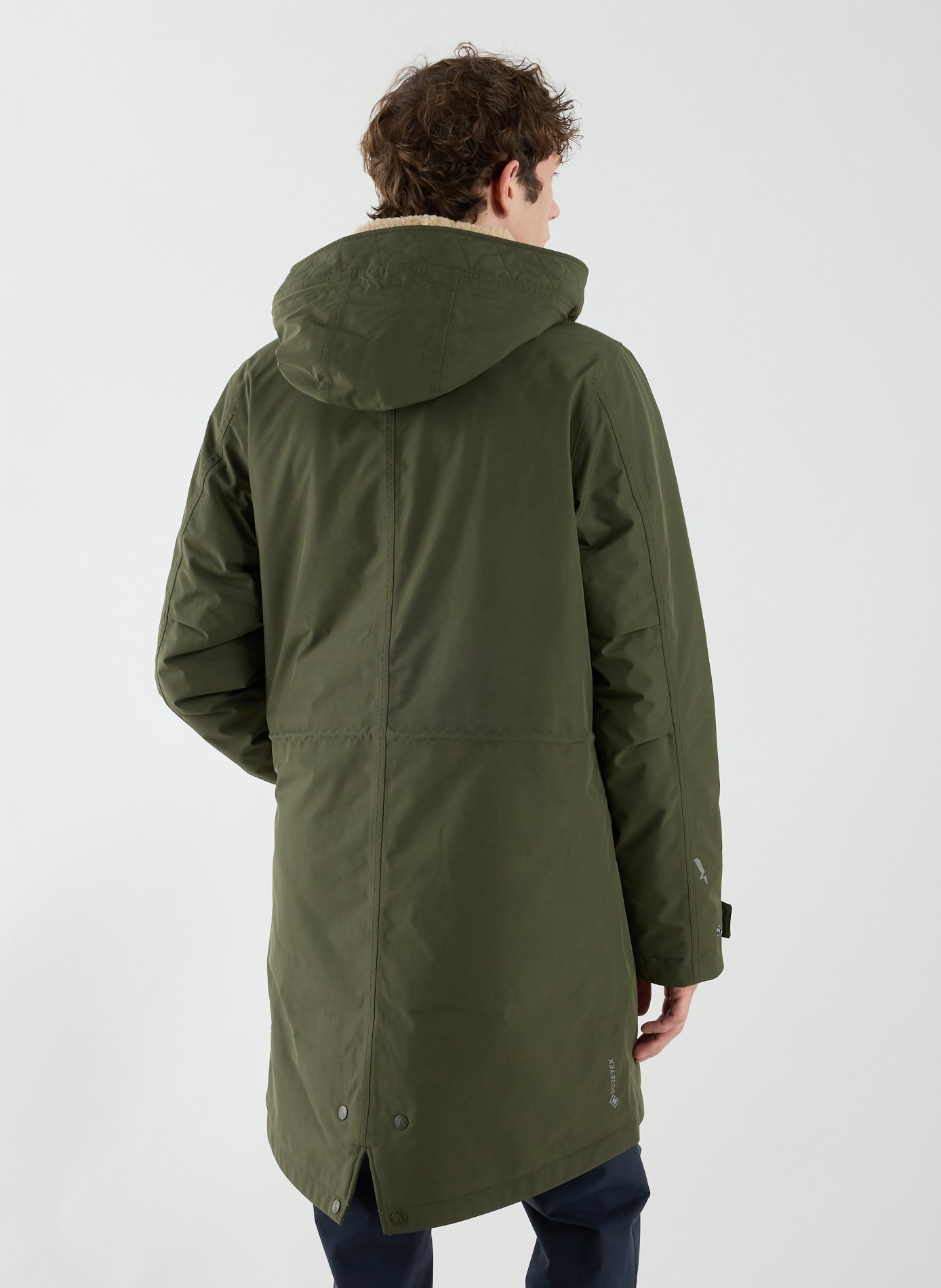 Parka Fishtail Gore-tex matelassée  AIGLE Kaki