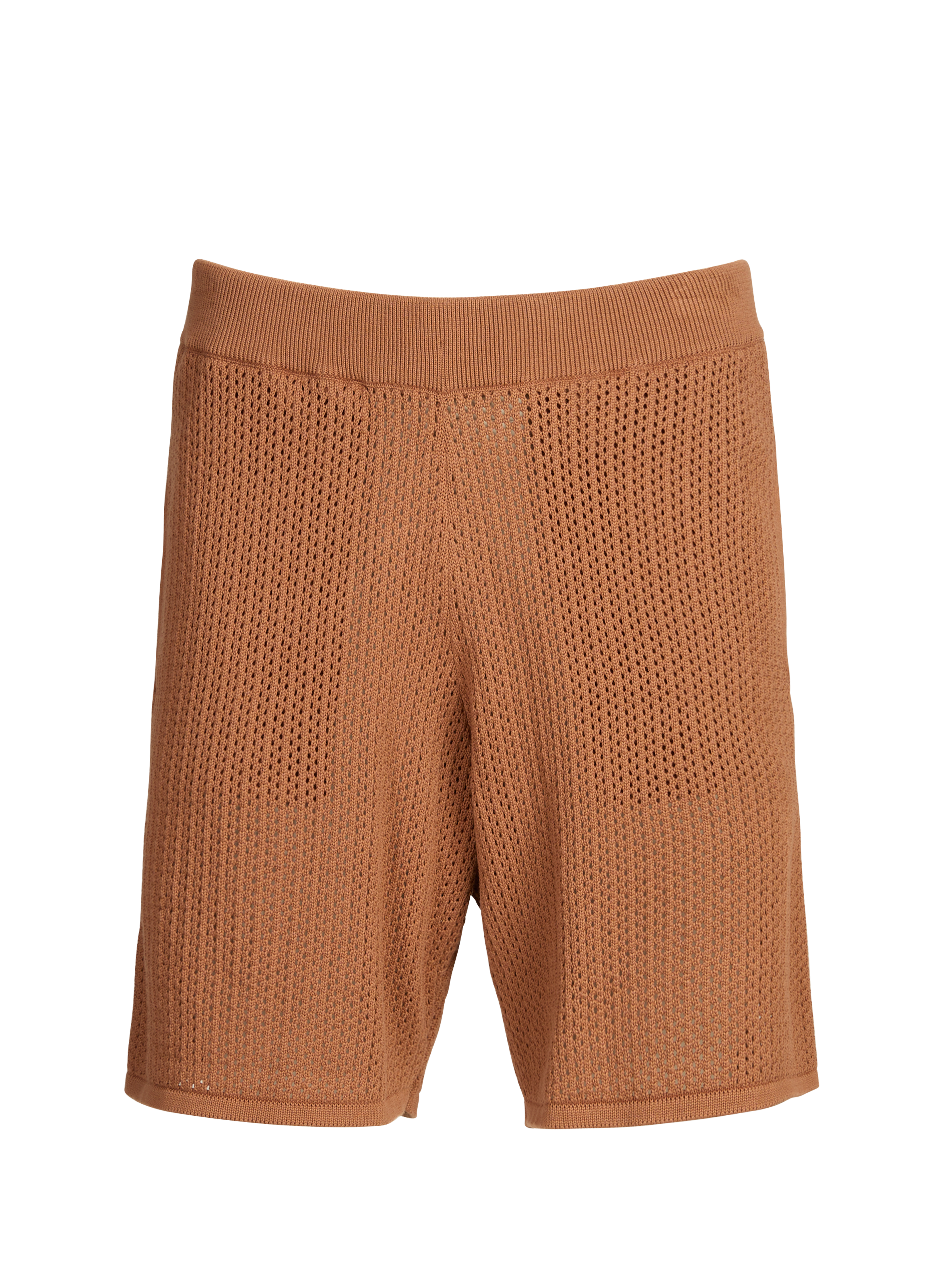 Short Hesch in cotton eyelet fabric SAISON 1865 Brown