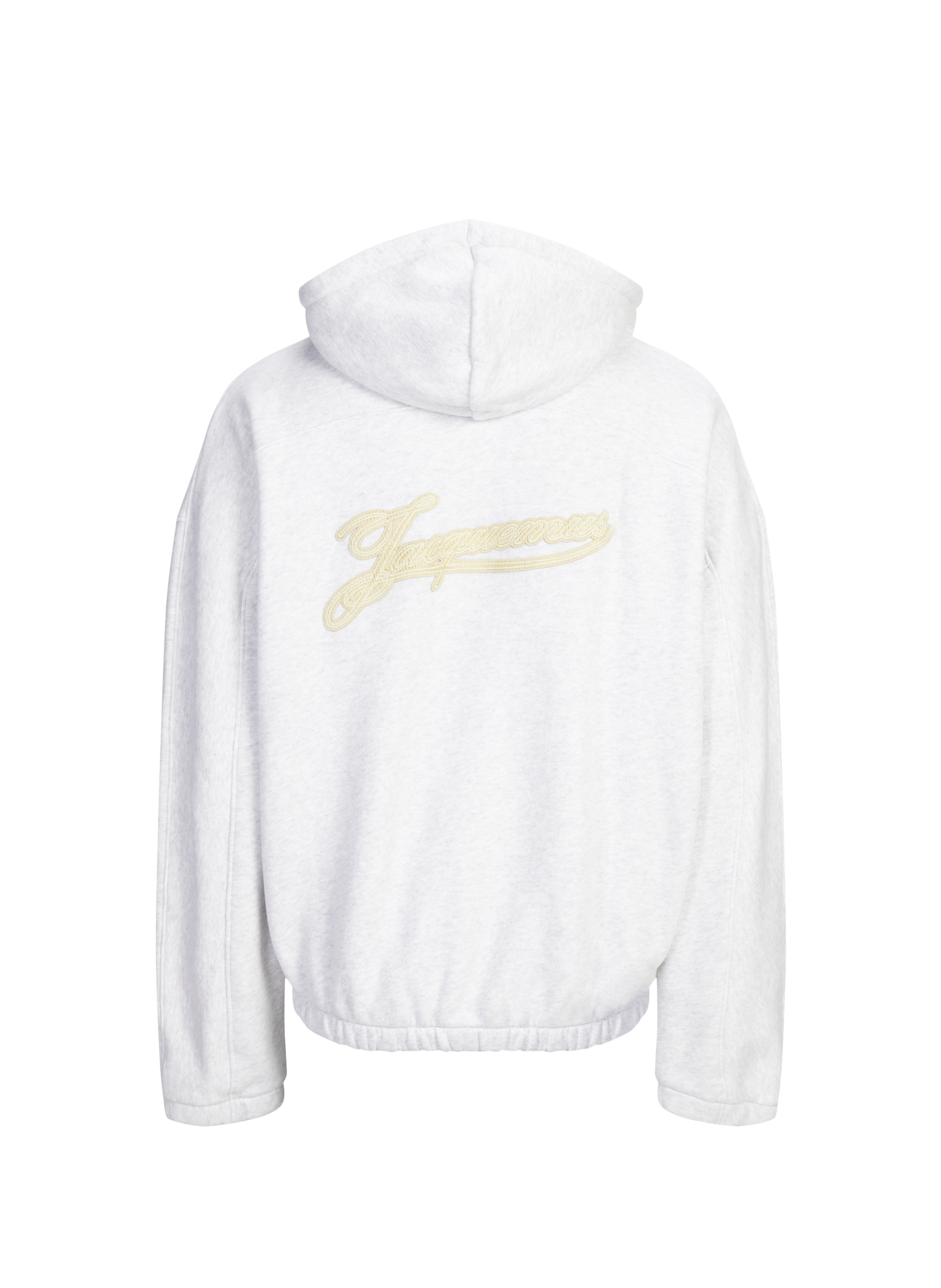 Sweat ample zippé Torneo en coton JACQUEMUS Gris