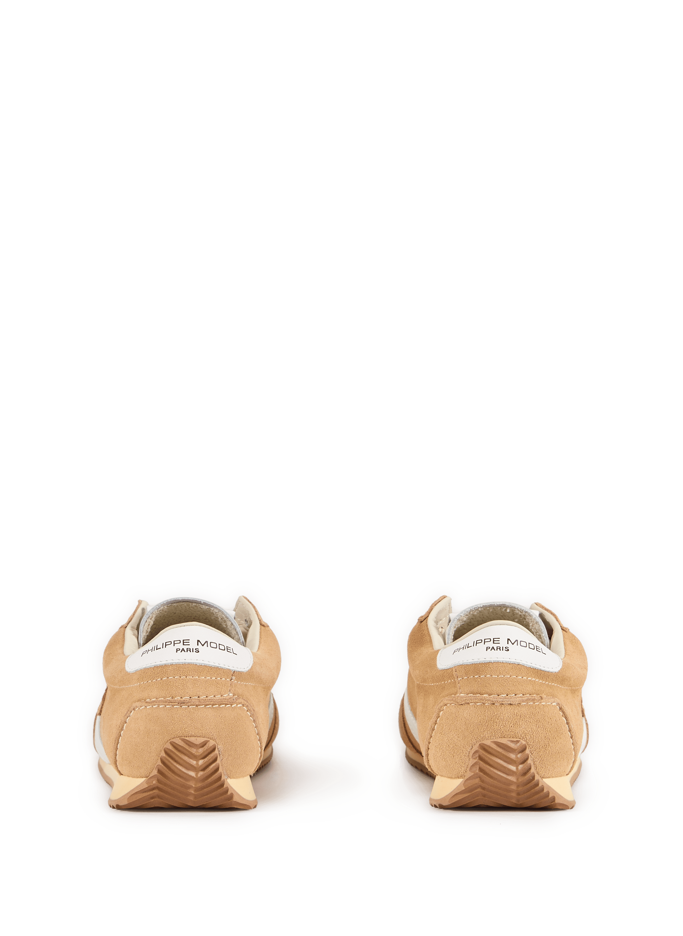 Suede Leather Sneakers PHILIPPE MODEL Beige