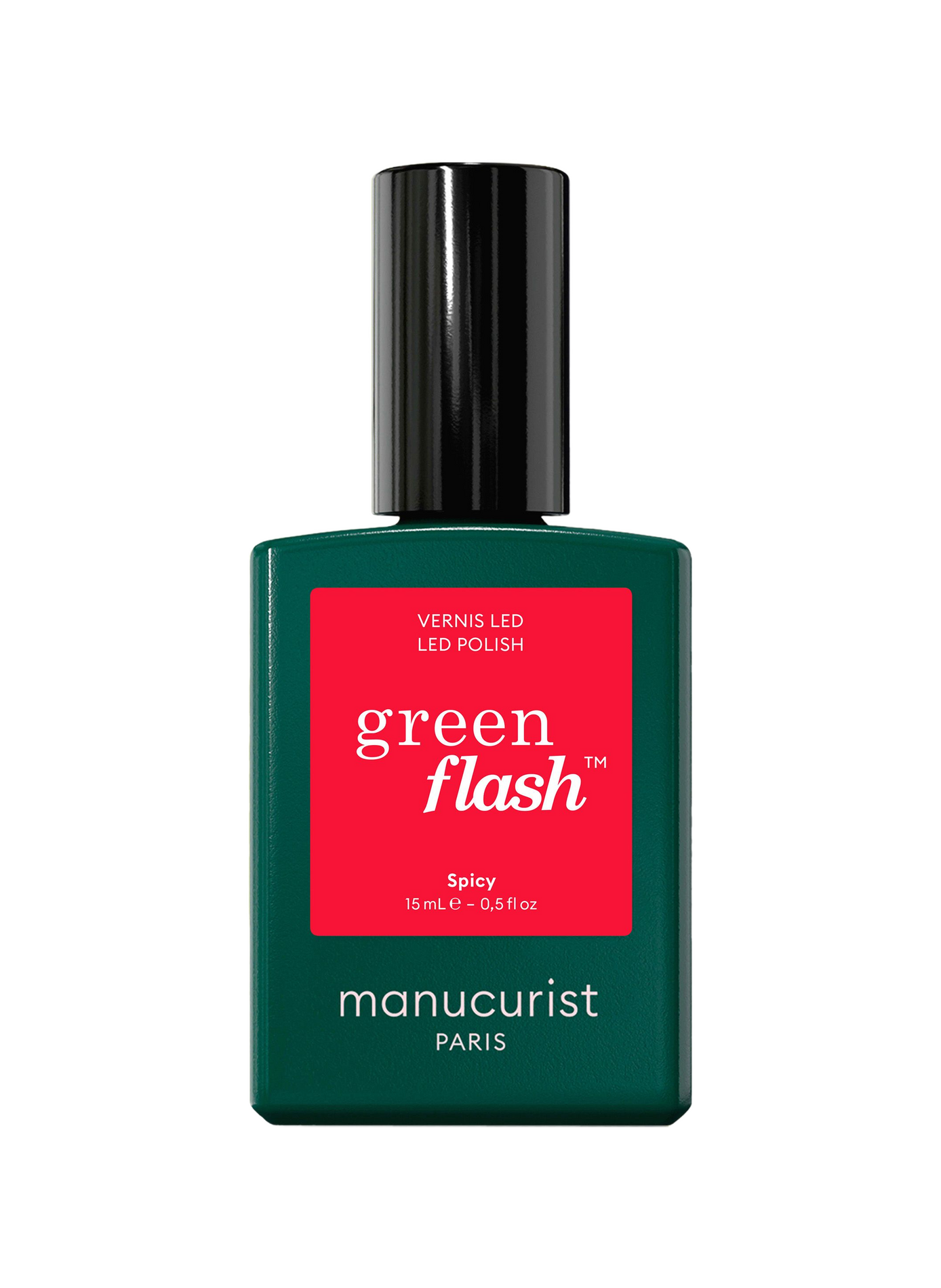 Green Flash - Spicy MANUCURIST Rouge pop aux sous-tons rosés