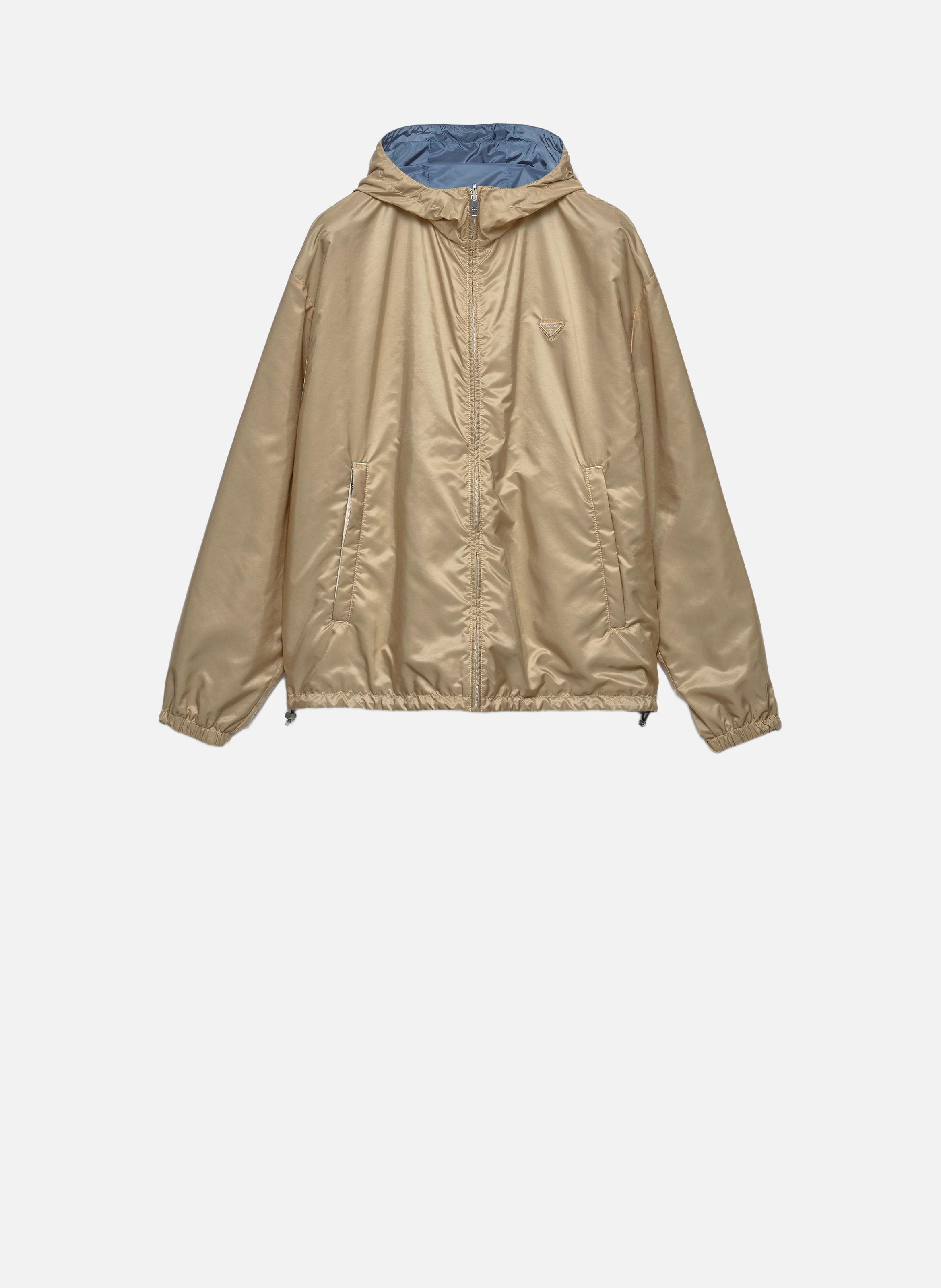 Veste réversible en re-nylon PRADA Marron