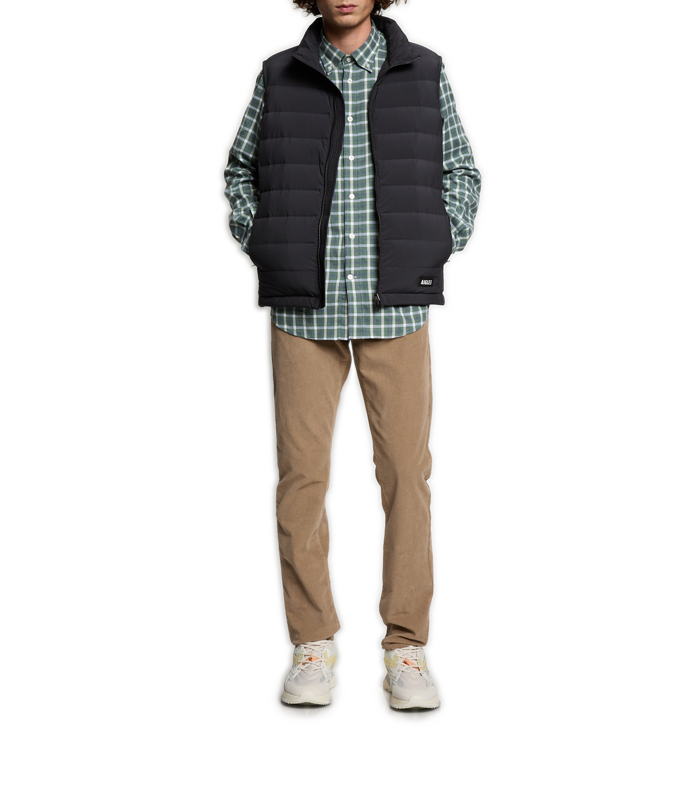 Gilet trapuntato senza maniche AIGLE Nero