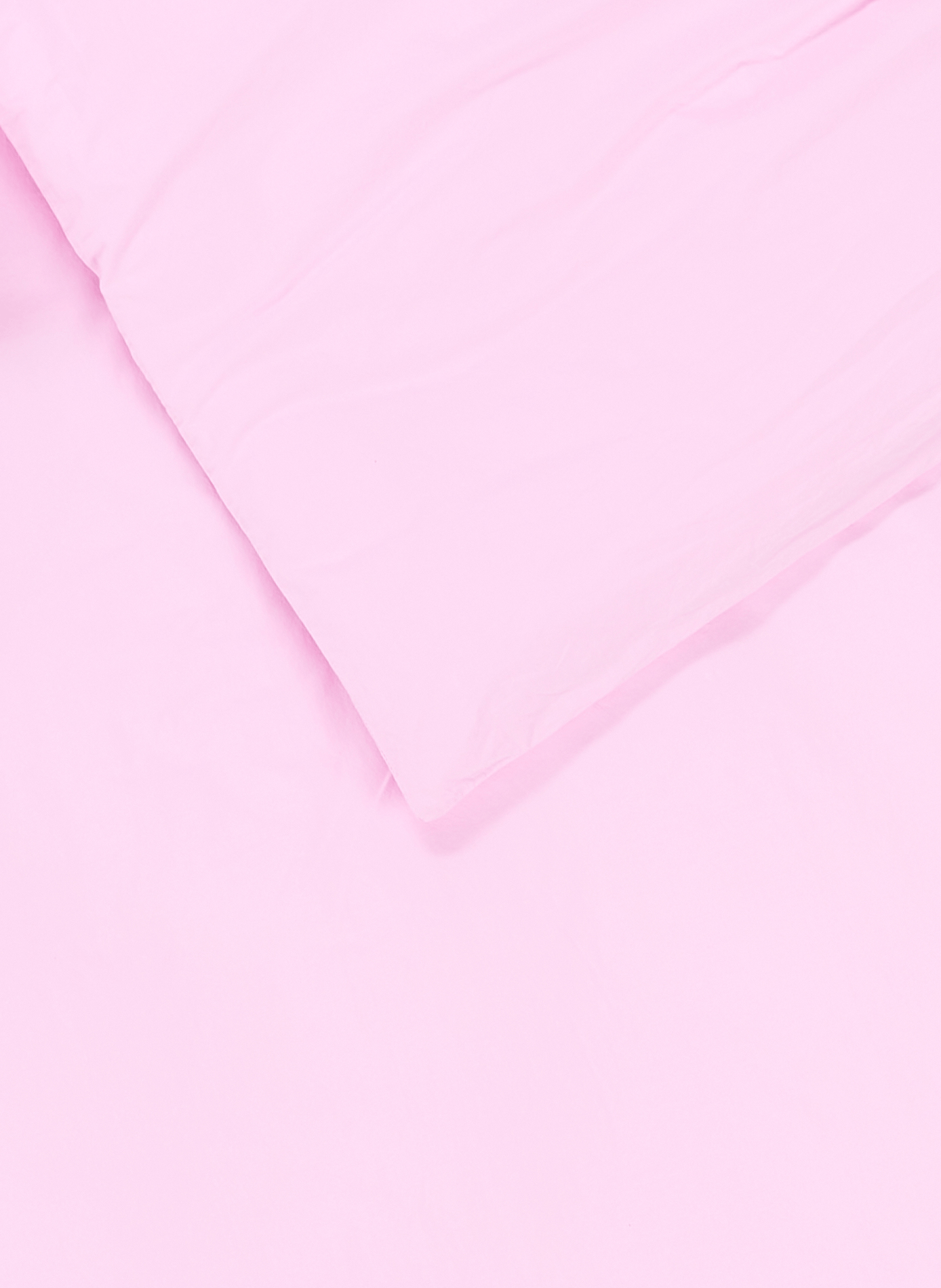 Cotton percale duvet cover AU PRINTEMPS PARIS Pink