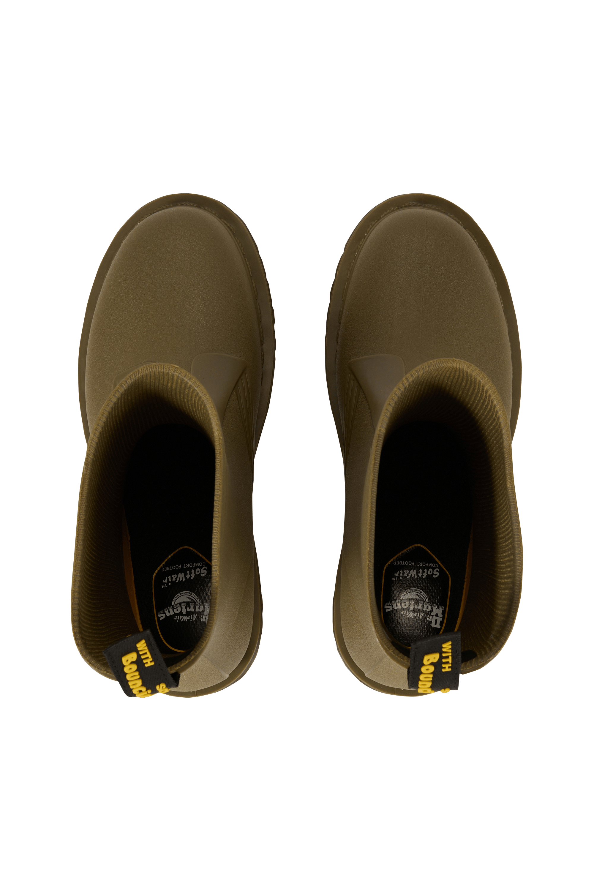 Bottines 1460 rain dms olive pvc DR. MARTENS Vert