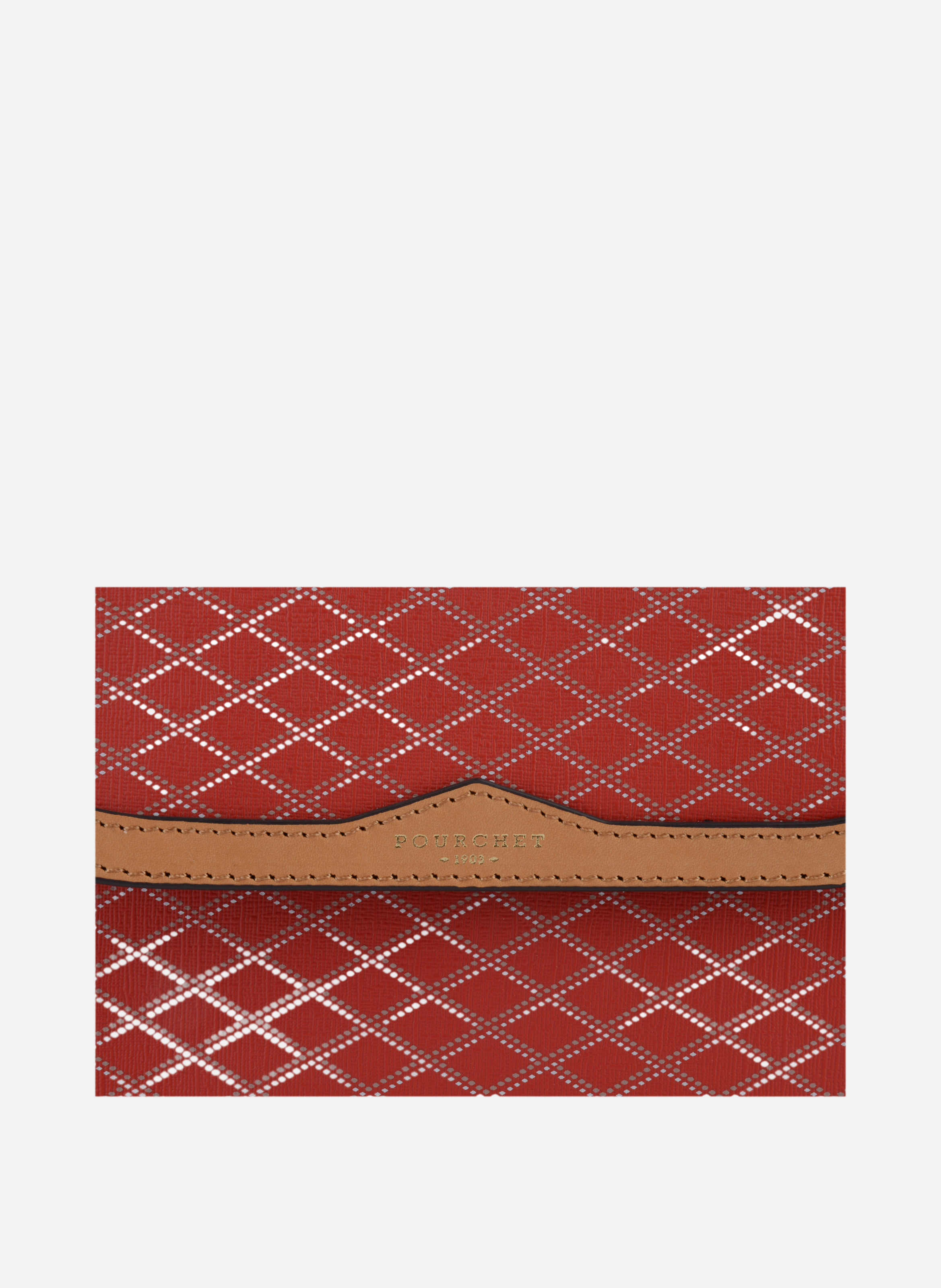 Waves | sac porté épaule POURCHET Rouge
