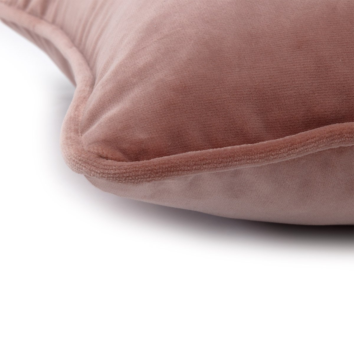 Housse de coussin en velours, divan YVES DELORME Marron