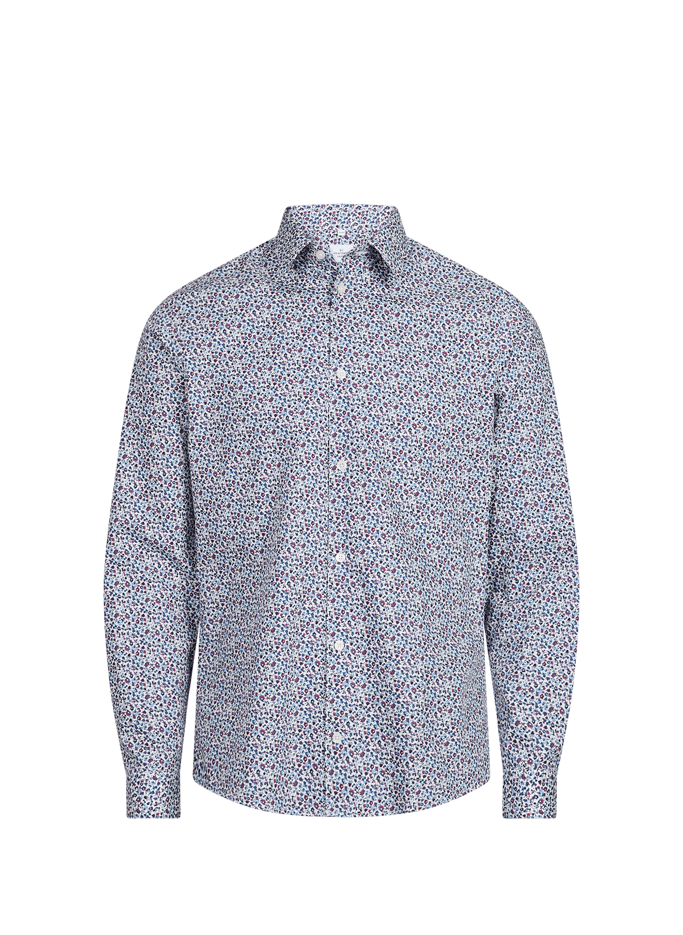 Chemise slim en coton AU PRINTEMPS PARIS Multicolore