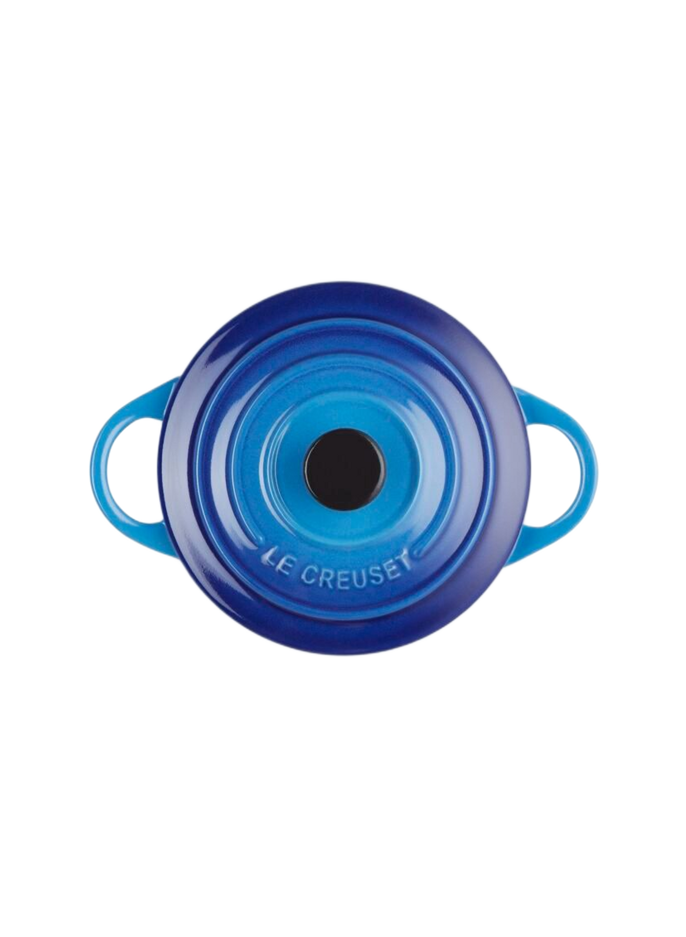 Mini-Kochtopf aus Keramik LE CREUSET Blau