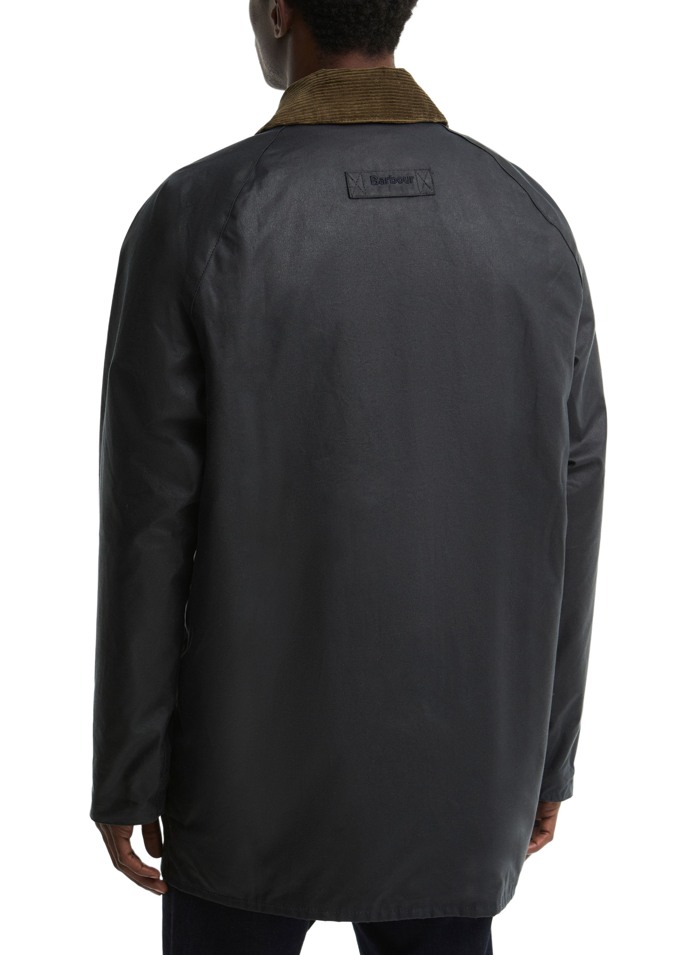 Wachsjacke Icons Beaufort aus Baumwolle BARBOUR Blau