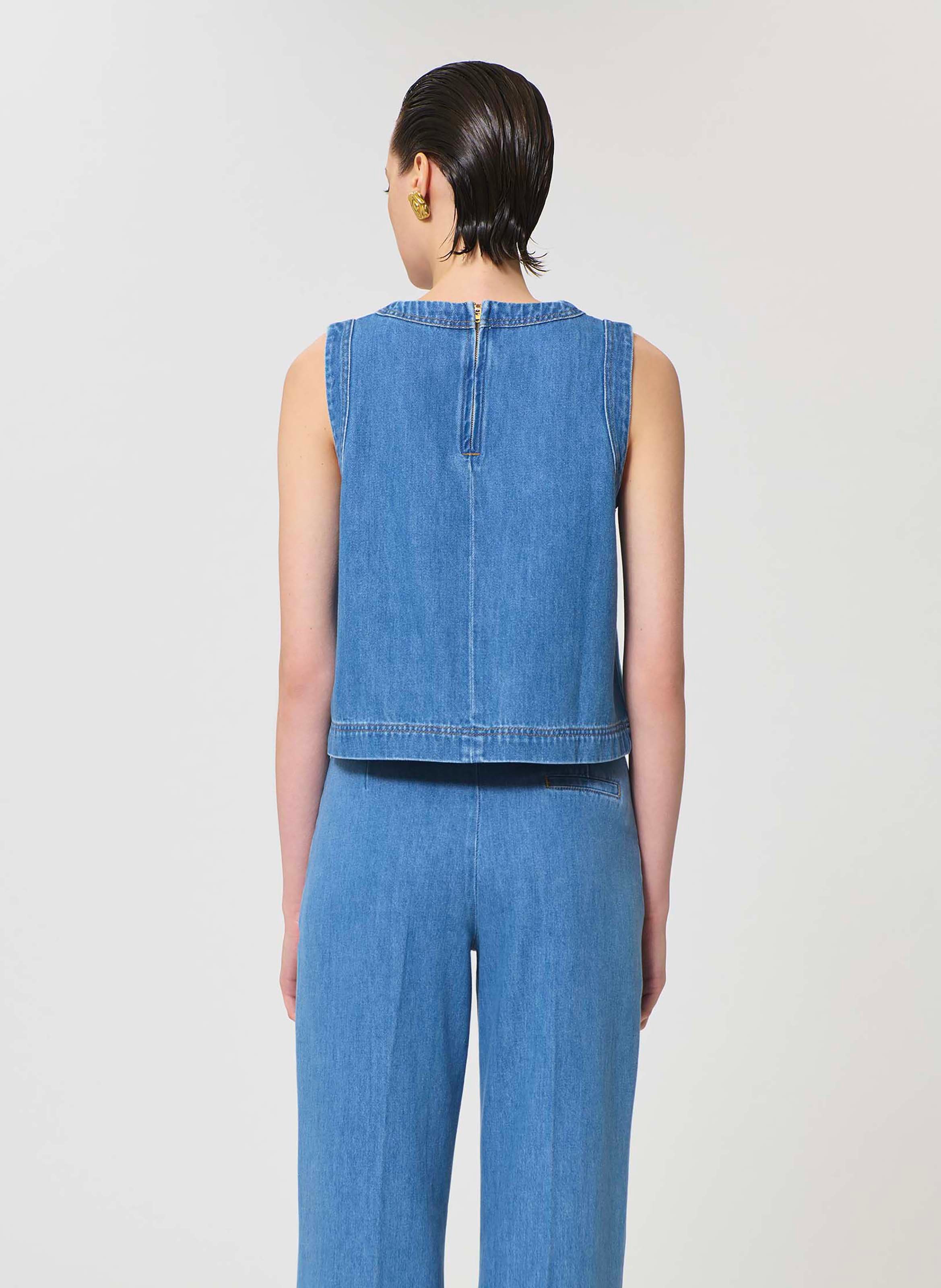 Top tipi TARA JARMON Bleu