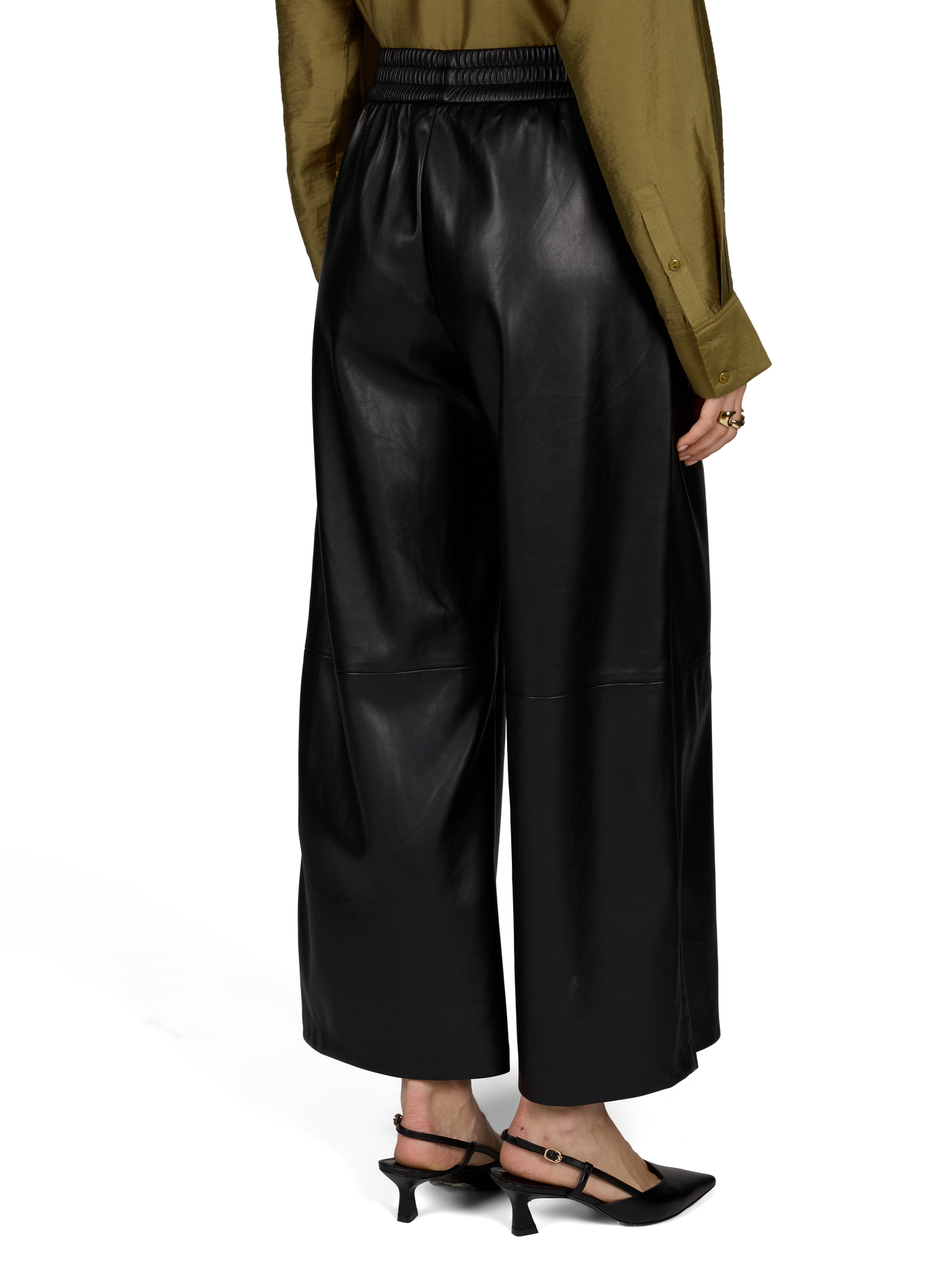 Weite Baumwollhose SUNCOO Schwarz