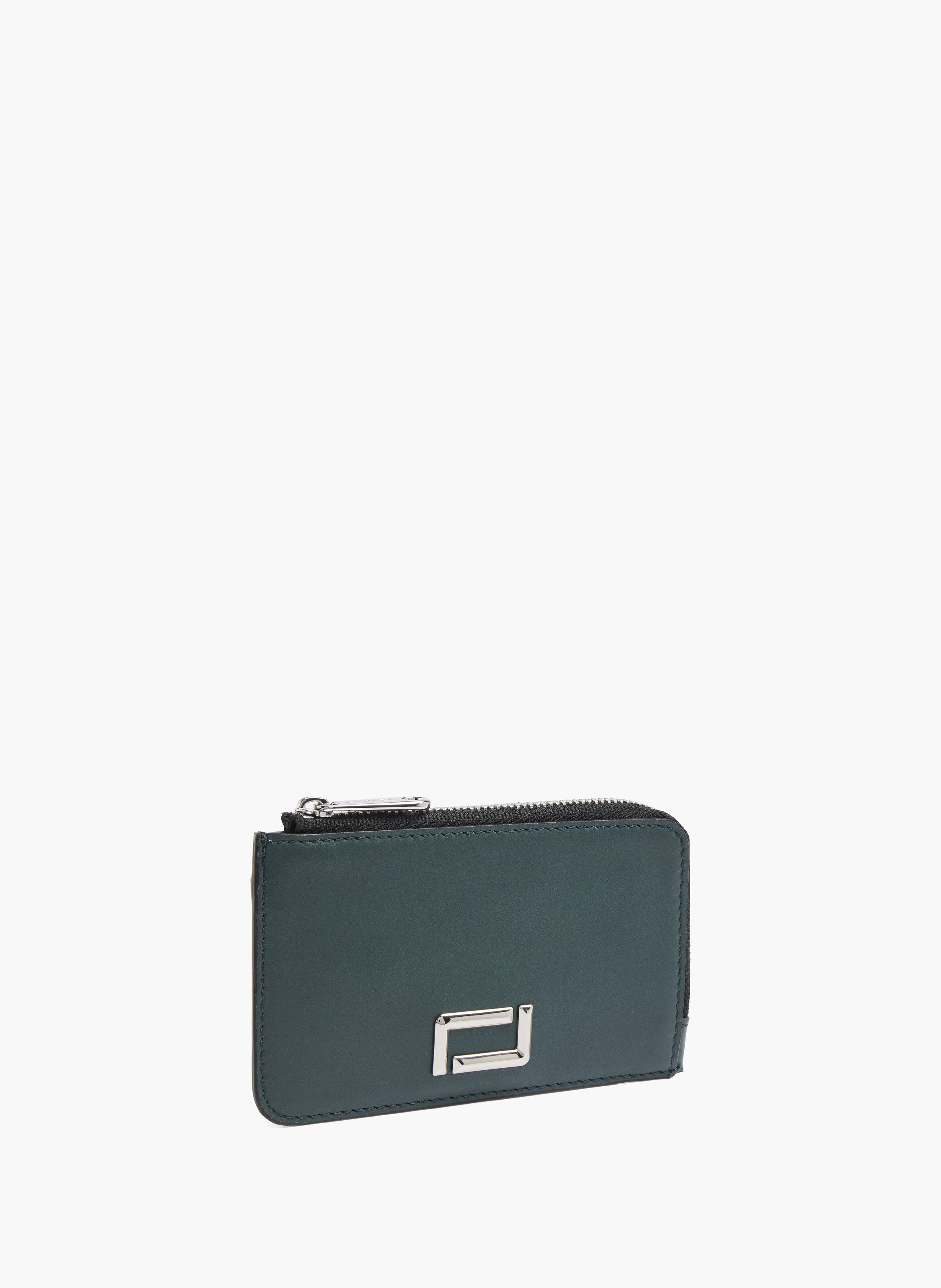 Porte-cartes angèle - cuir lisse de vachette. LANCEL Vert