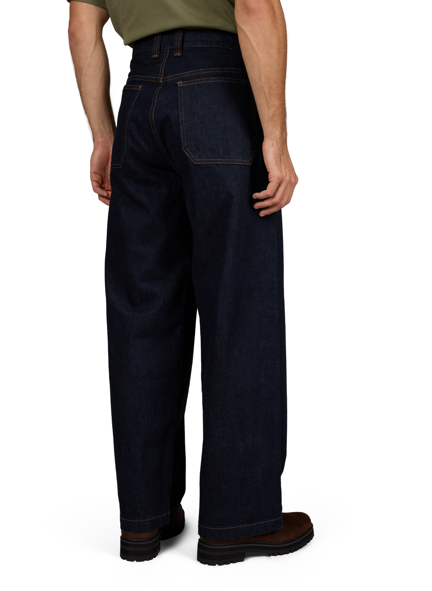 Wide cotton jeans AGOLDE Blue
