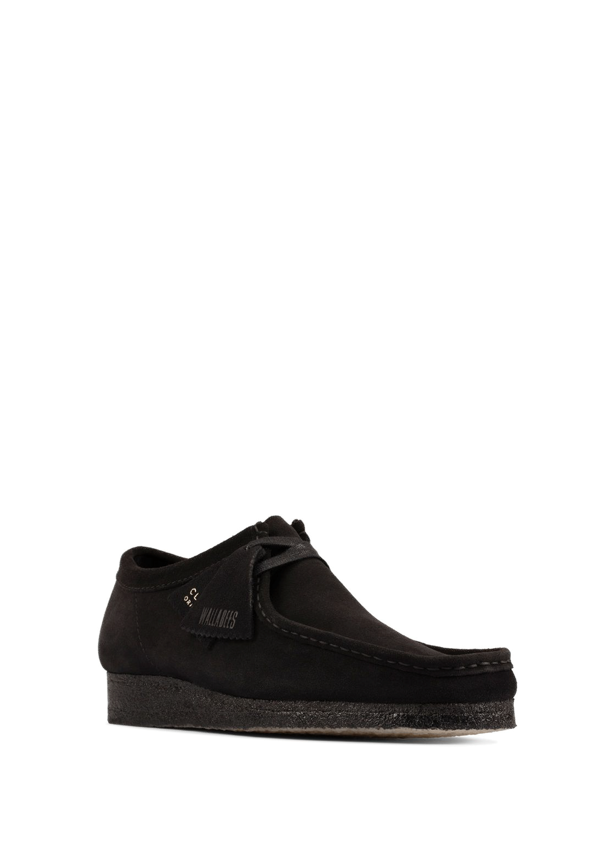 Wallabee suede shoes CLARKS Black