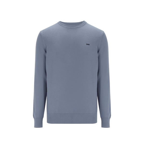 Pull col rond en coton