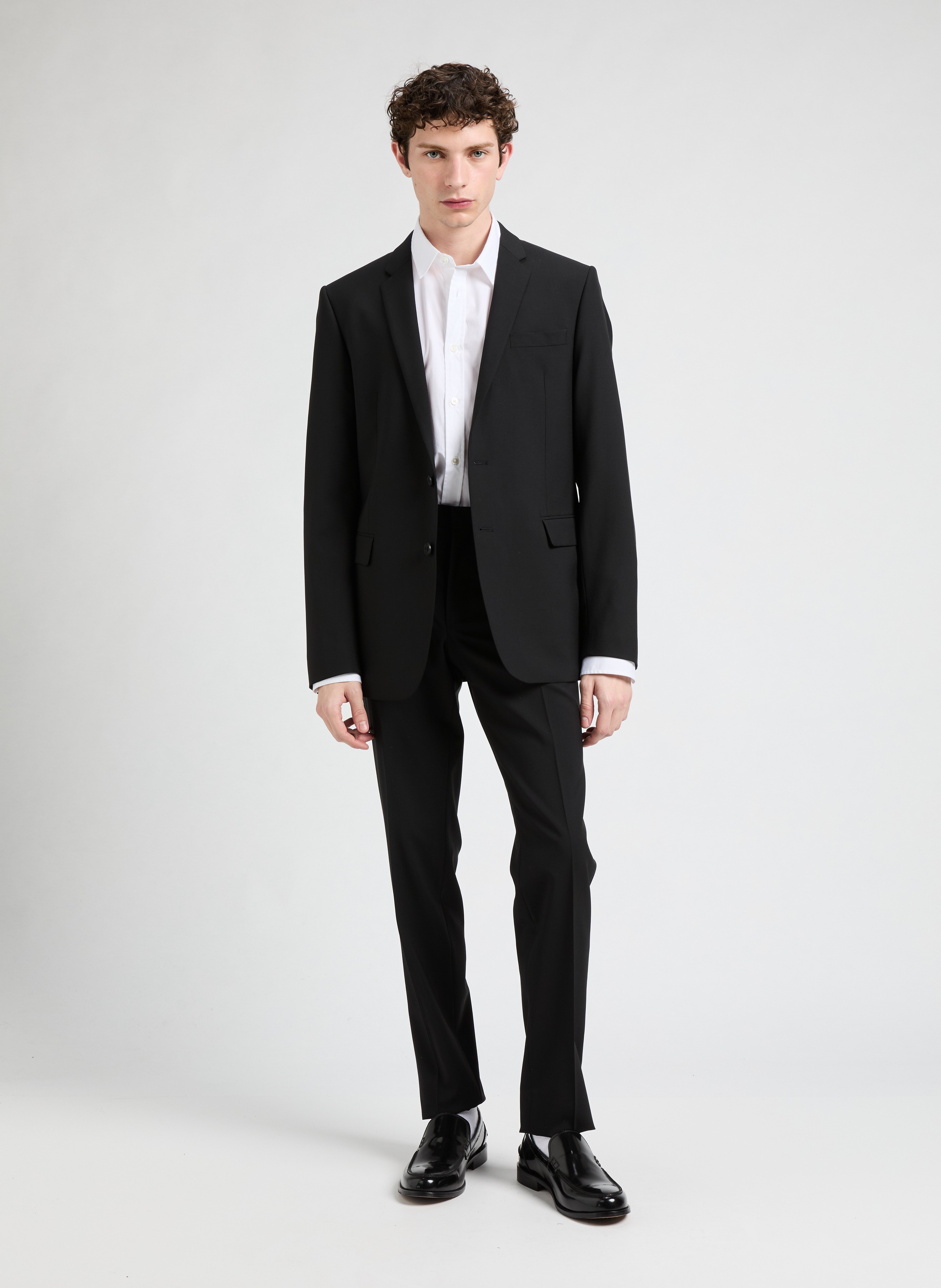 Wool trousers  SAISON 1865 Black