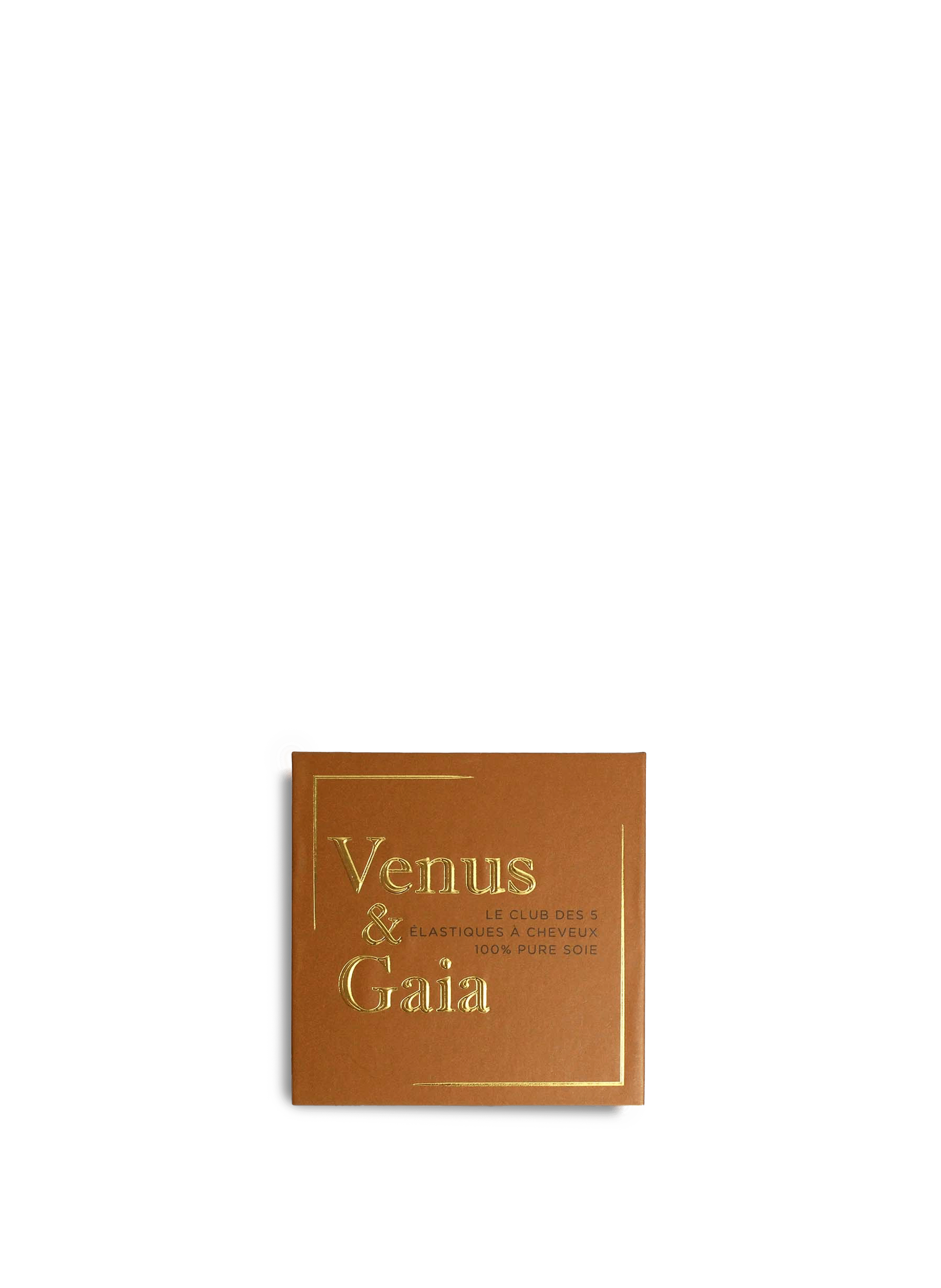 VENUS & GAIA Lot de 5 chouchous en soie Multicolore