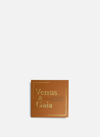 Lot de 5 chouchous en soie VENUS & GAIA Lot de 5 chouchous en soie VENUS & GAIA