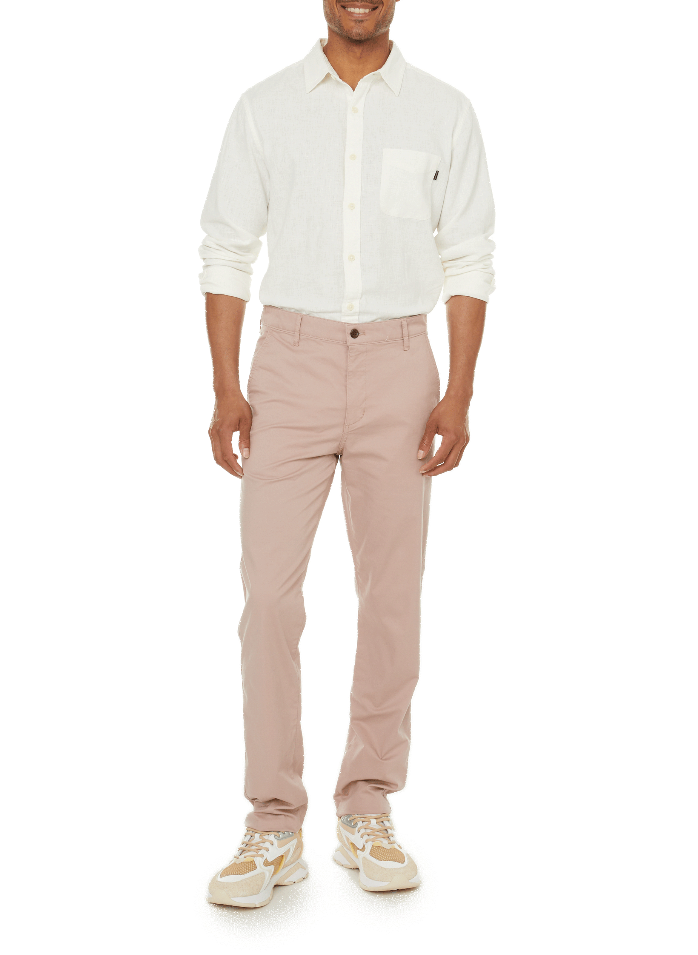 Pantalon chino DOCKERS Rose