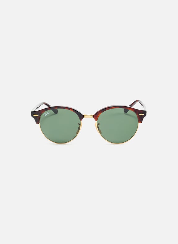 Lunettes de soleil Clubround Classic Marron by RAY-BAN RAY-BAN Lunettes de soleil Clubround Classic Marron