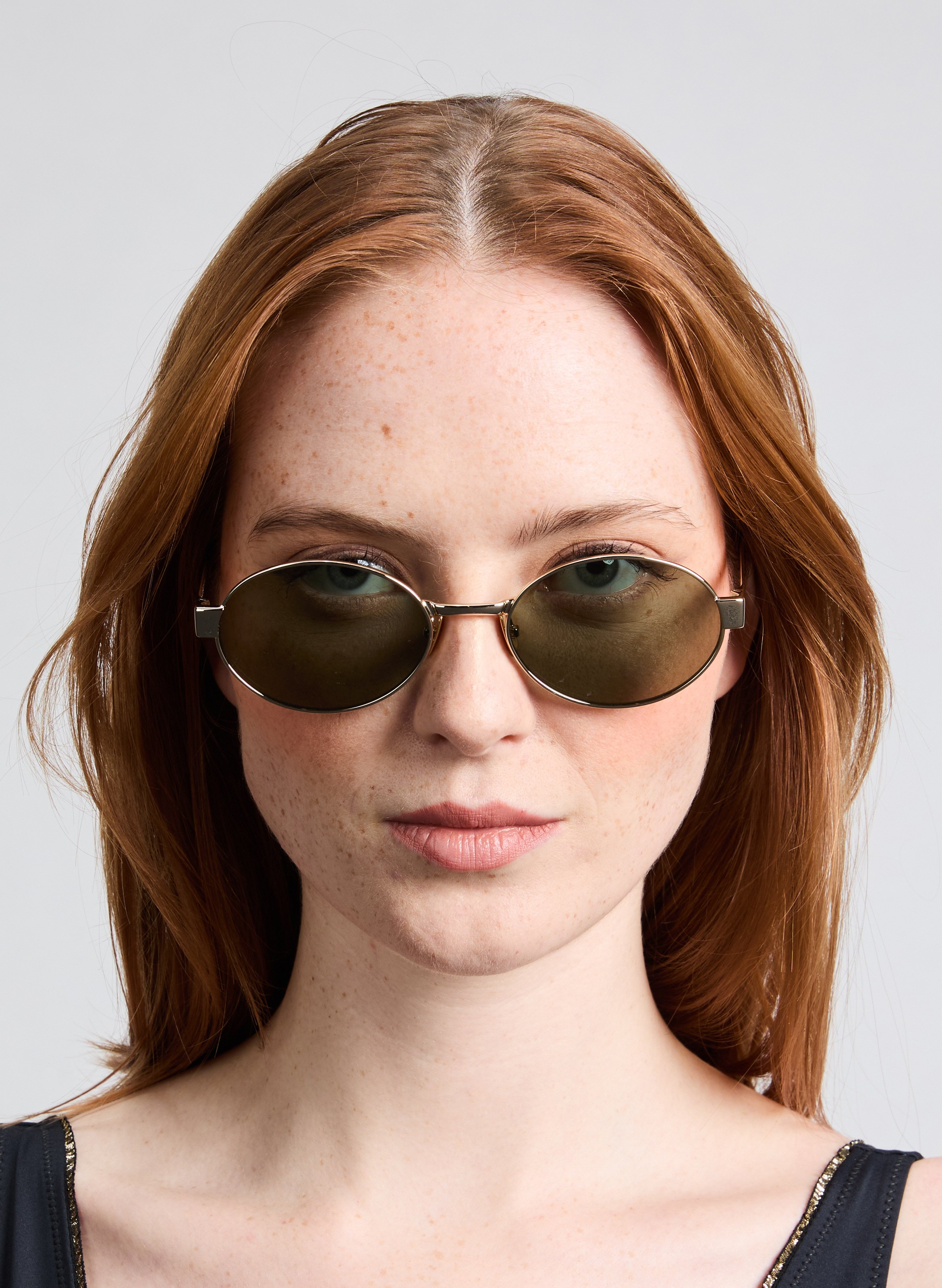 Lunettes de soleil  SAINT LAURENT Doré