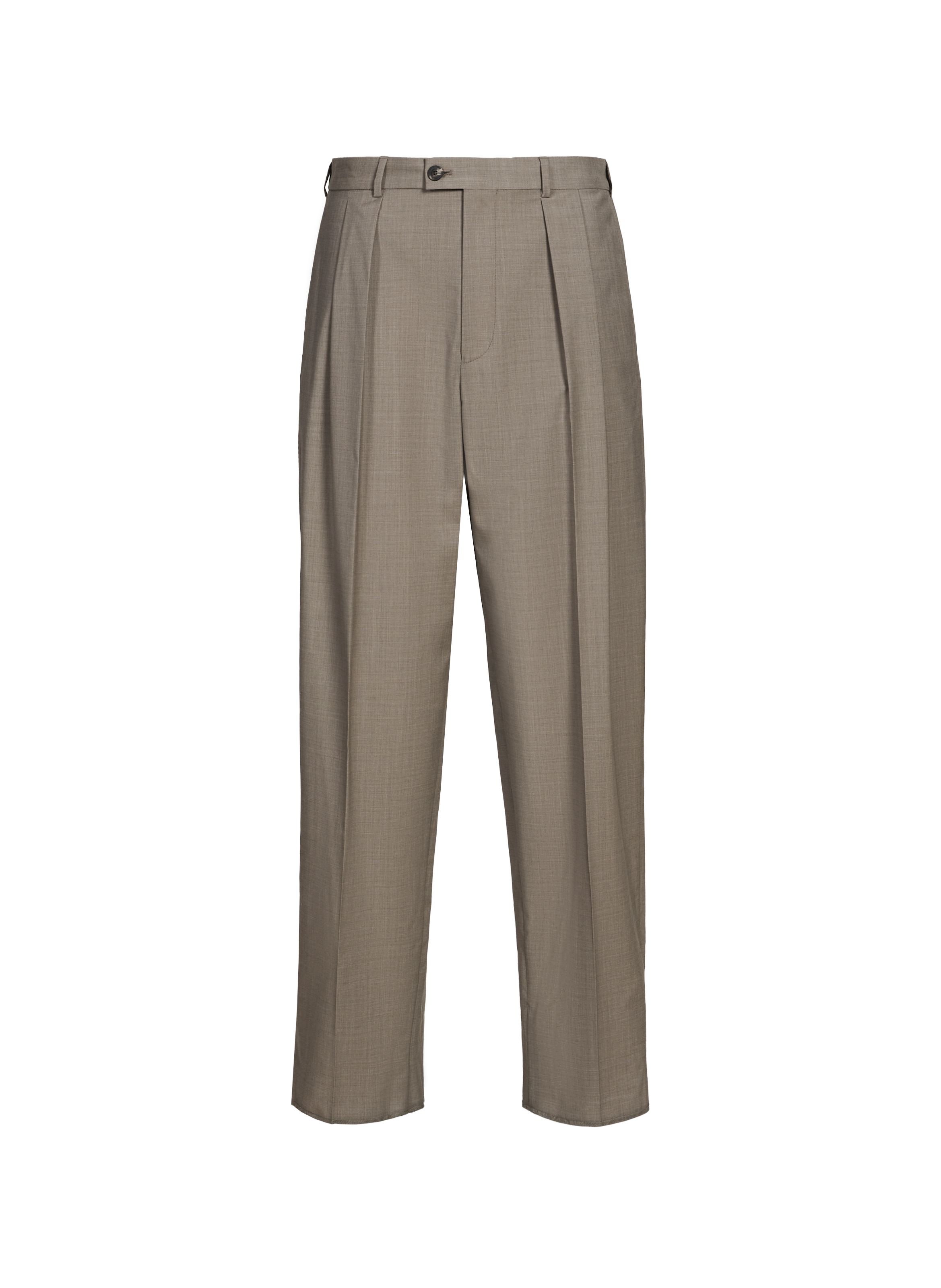 Trendy pleated pants EMPORIO ARMANI Beige