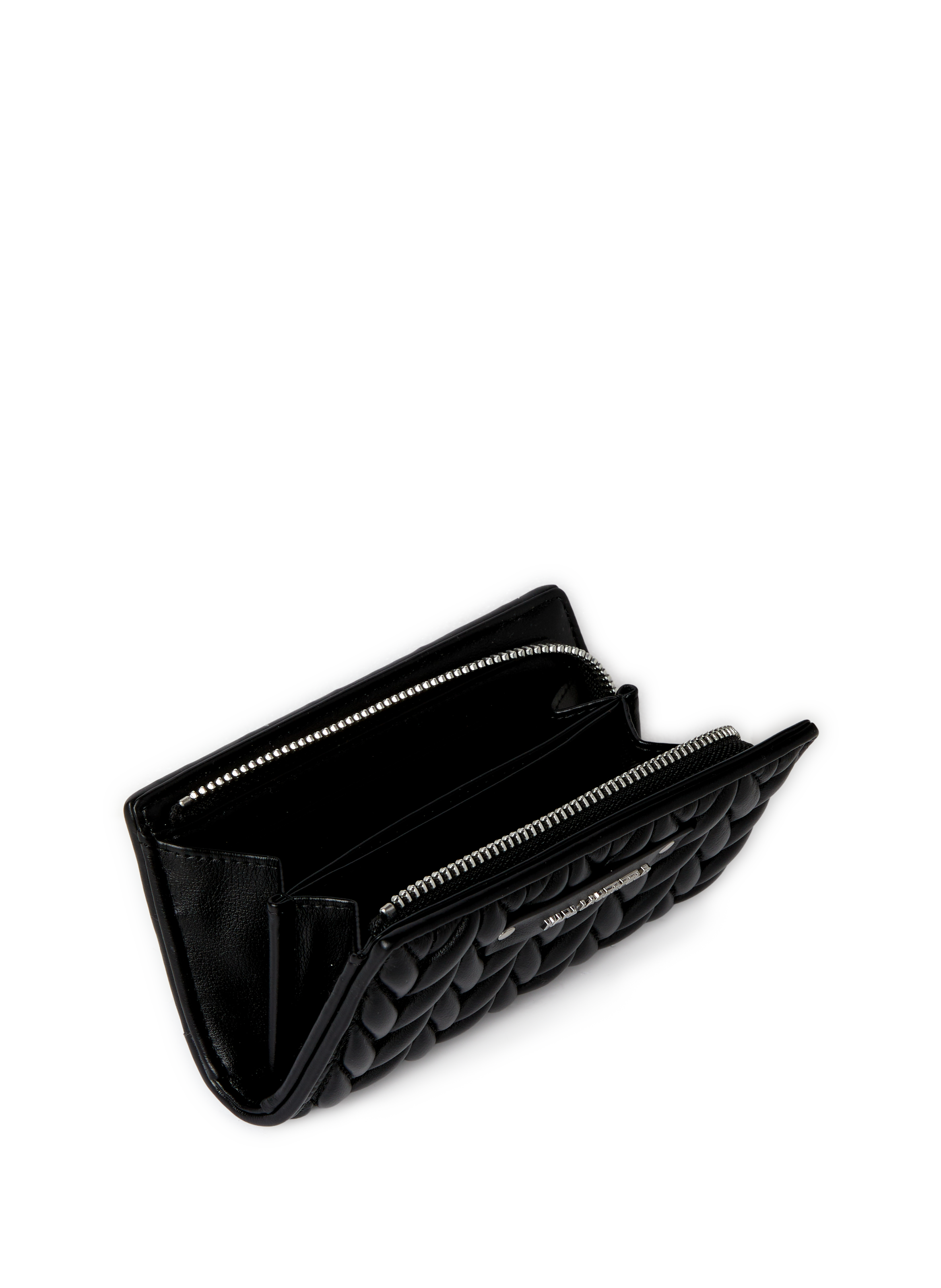 Portefeuille matelassé KARL LAGERFELD Noir