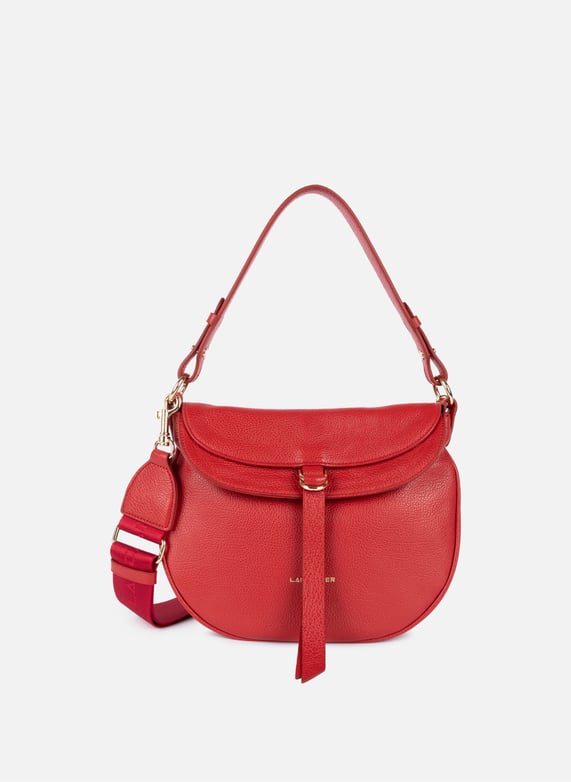 M shoulder bag - Dune Gaia | Red by LANCASTER M shoulder bag - Dune Gaia Red