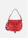 M shoulder bag - Dune Gaia | Red by LANCASTER LANCASTER M shoulder bag - Dune Gaia | Red