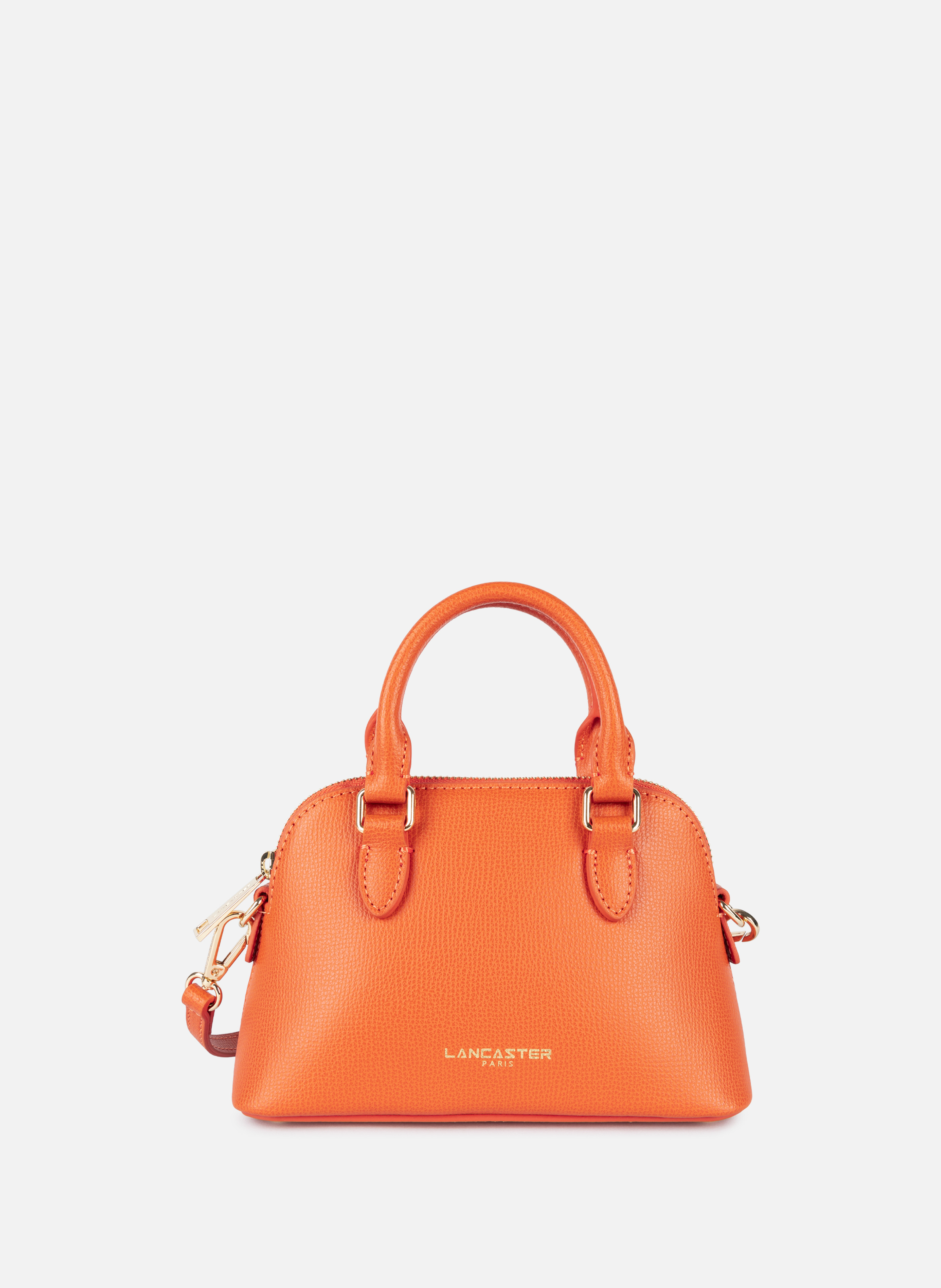 LANCASTER Petit sac demi lune - sierra jia Orange