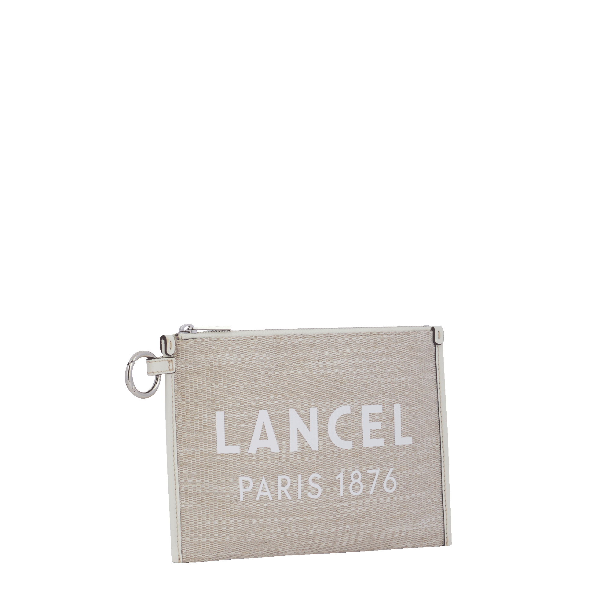 Pochette zippée - summer tote LANCEL Blanc