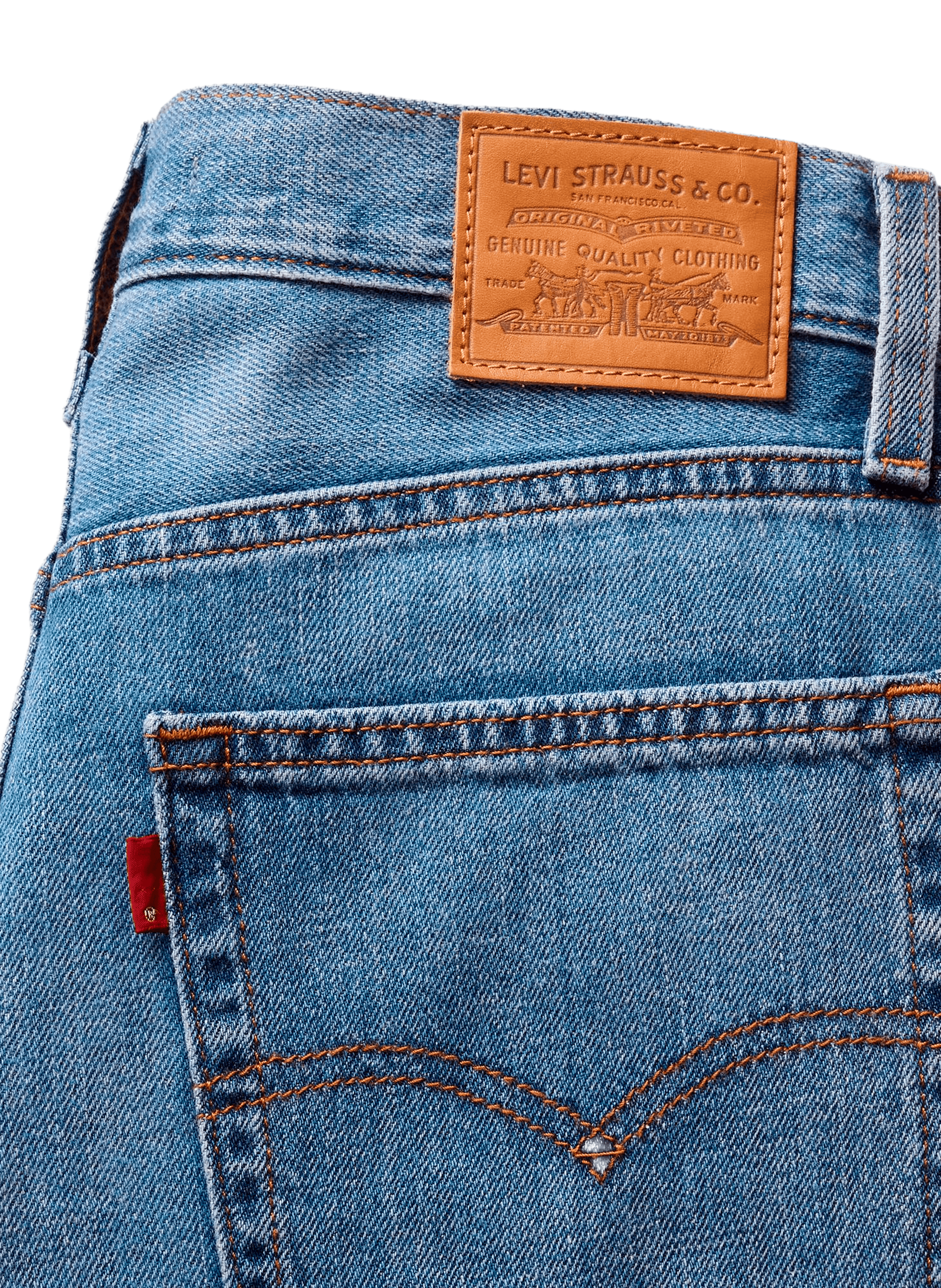 Jean Baggy dad LEVI'S Bleu